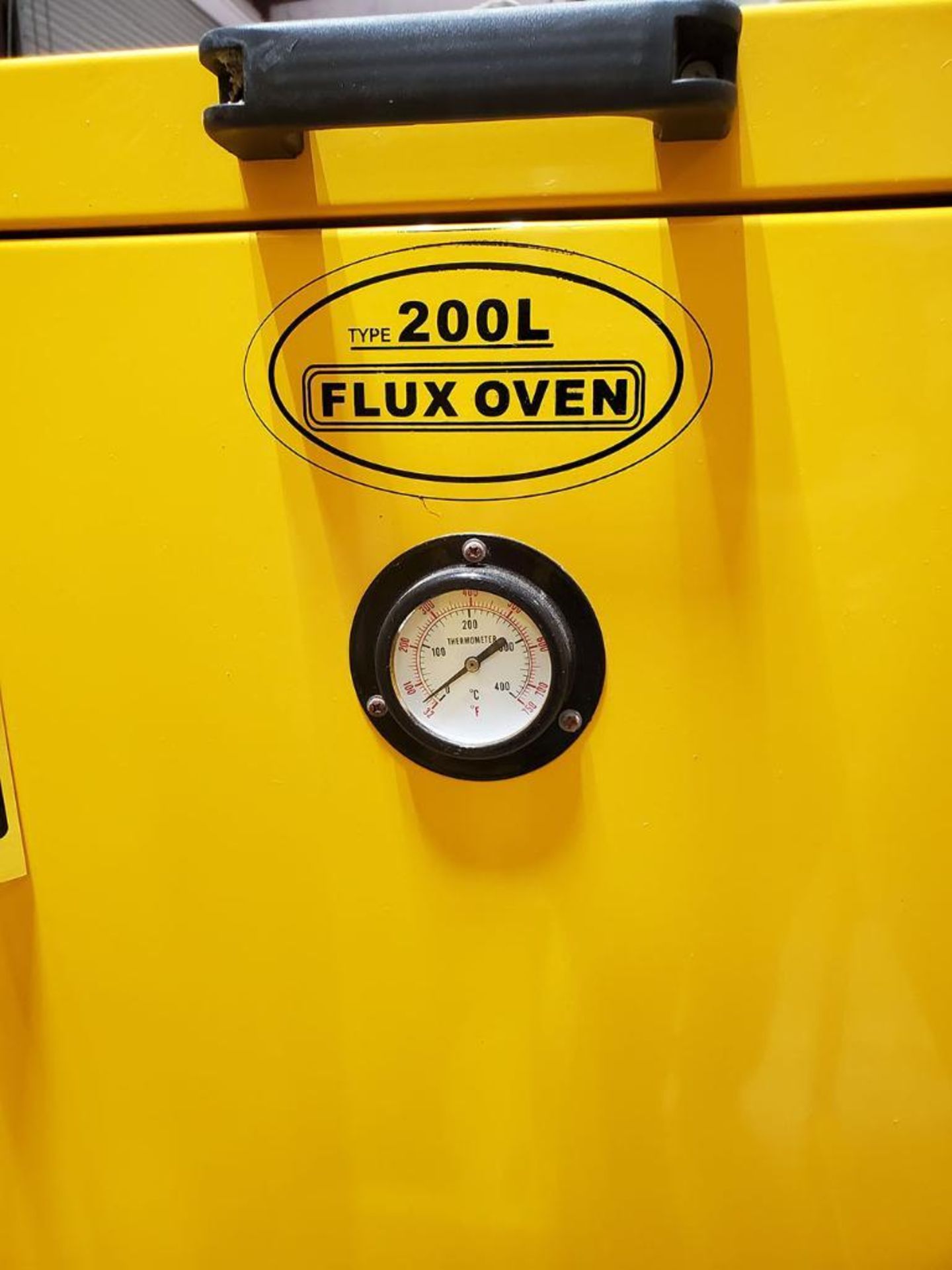 CUT WELD PRODUCT FLUX OVEN TYPE 200L, FLUX CAPACITY 150 KG, HEATING ELEMENT 3, 3-KW, 110-VOLTS ( - Image 2 of 5