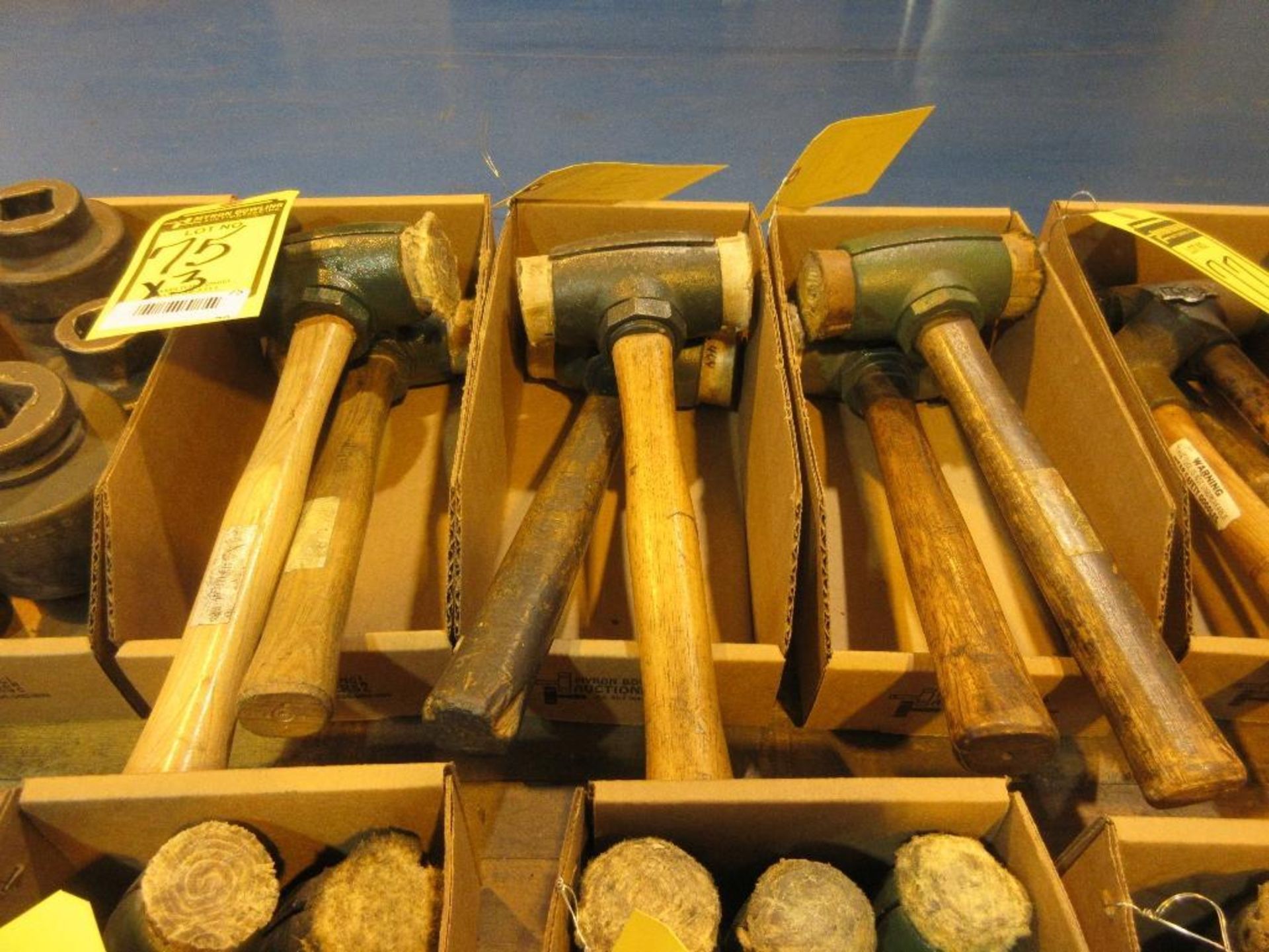 (3) BOXES OF MALLETS