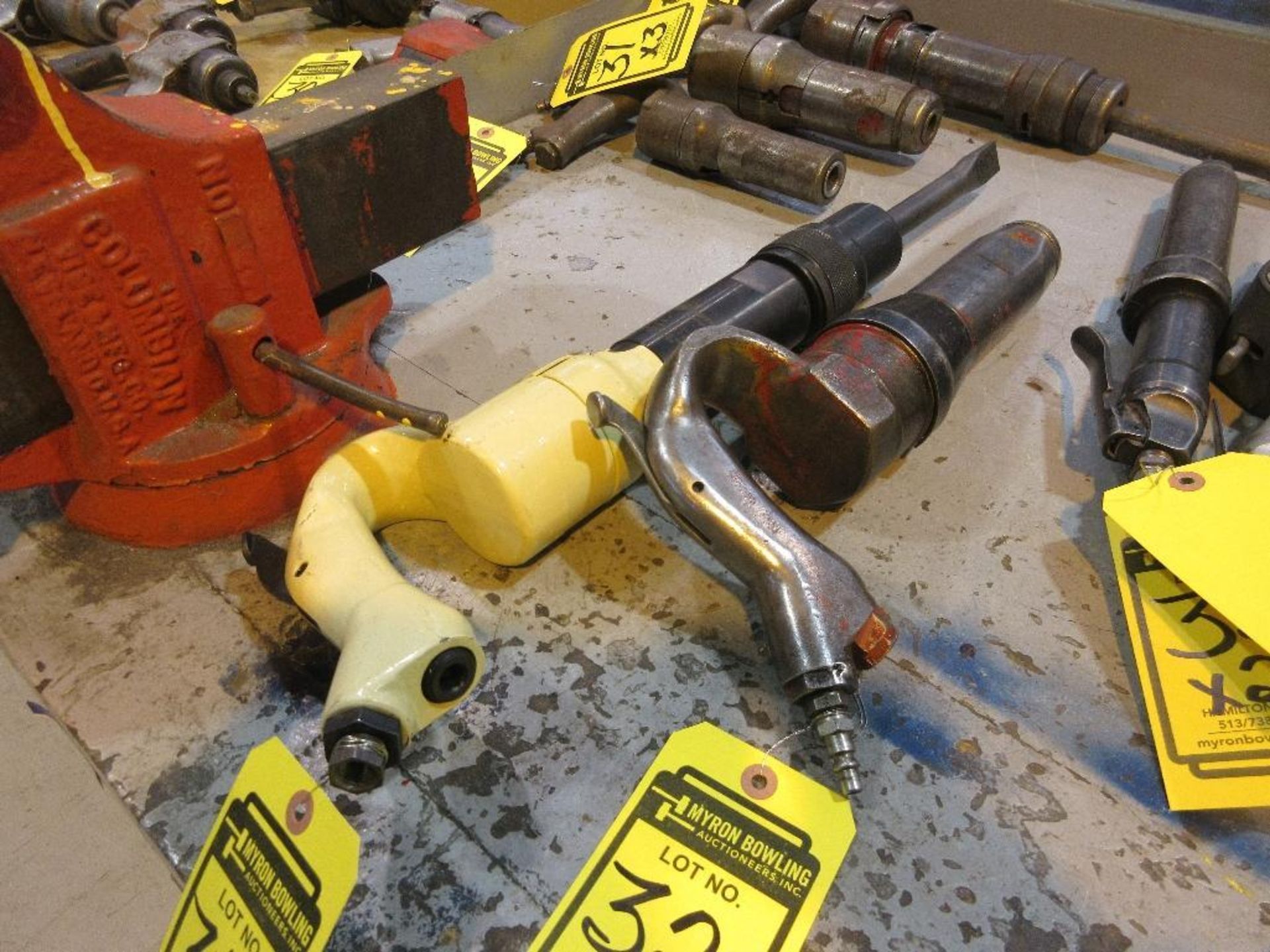 (2) PNEUMATIC HAMMERS; INGERSOLL RAND W3 AND INGERSOLL RAND 300