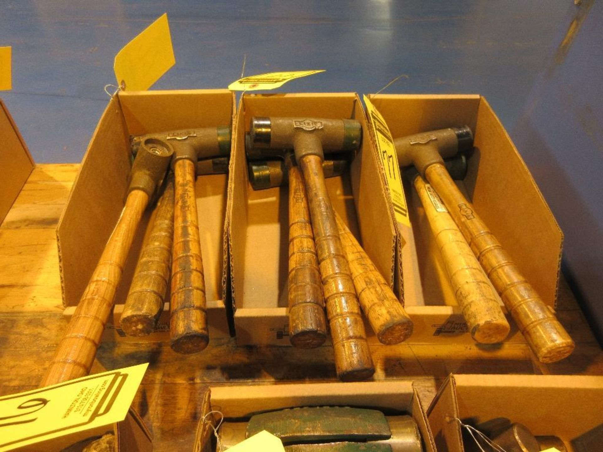 (3) BOXES OF MALLETS