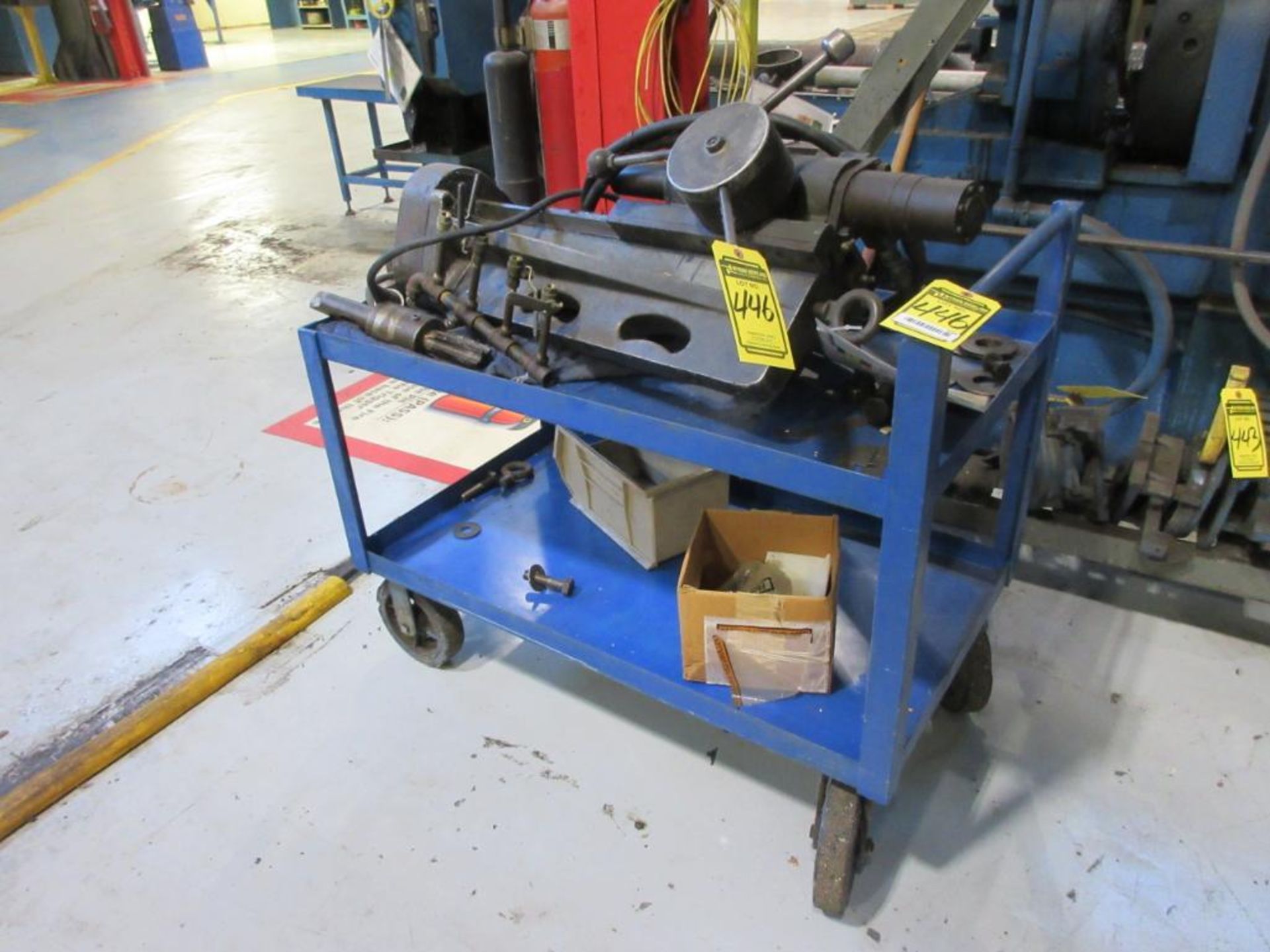 HYDRAULIC DRILL PRESS AND CART