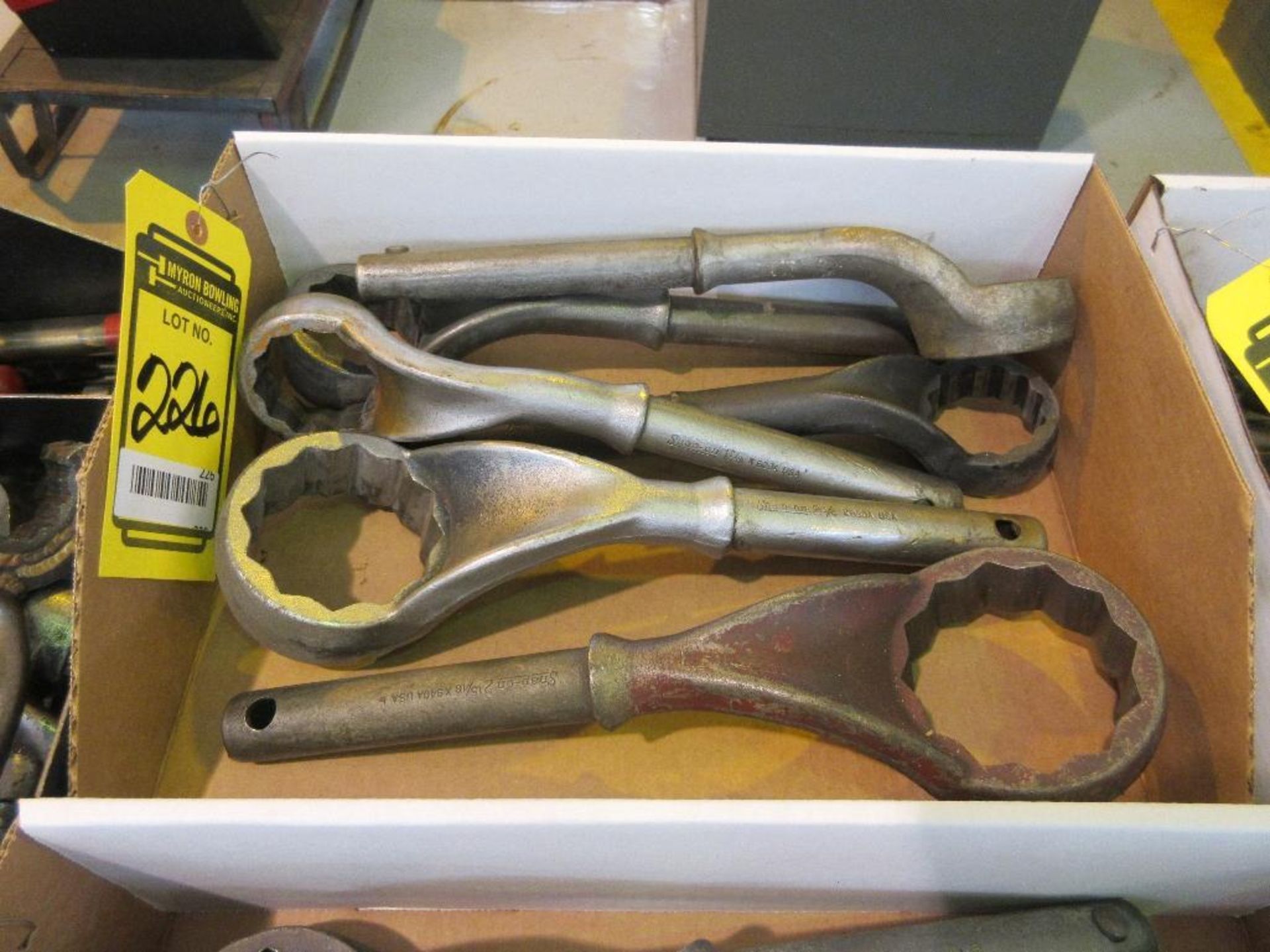 ASSORTED MACHINE WRENCHES