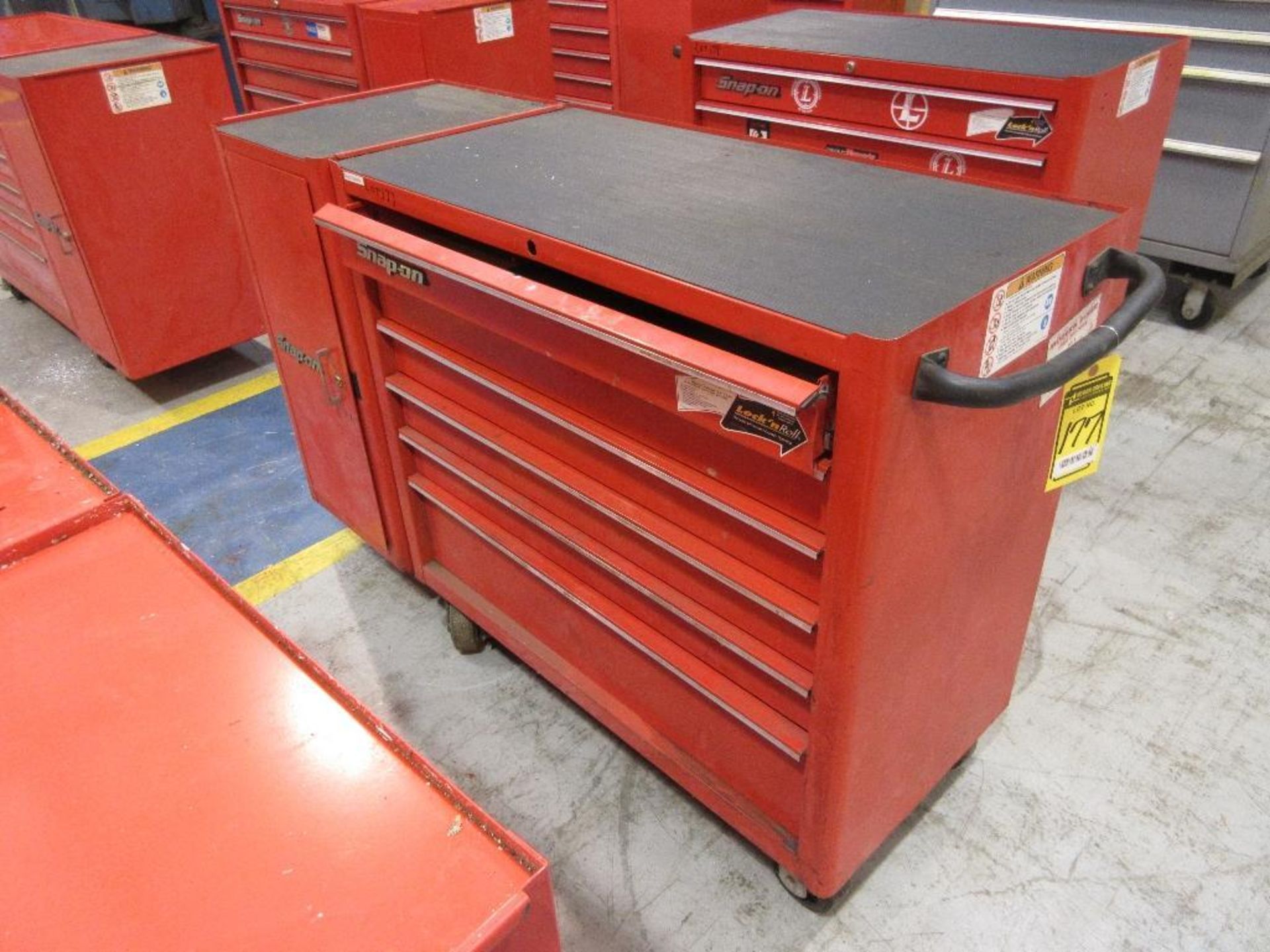 SNAP-ON TOOL CHEST W/ SIDE LOCKER