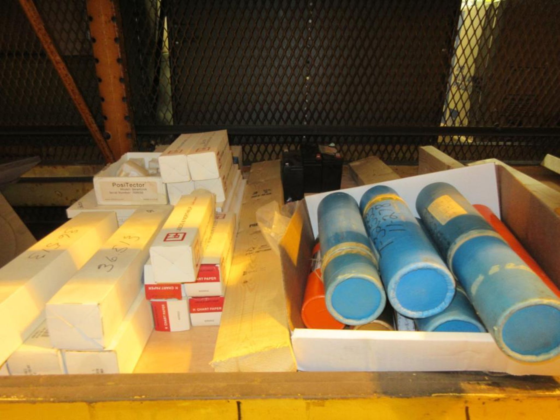 CONTENTS OF (22) SECTIONS PALLET RACK: ASSORTED ABRASIVES, SUNNEN STONES, TOOL BITS, DOVETAIL CUTTER - Image 19 of 43