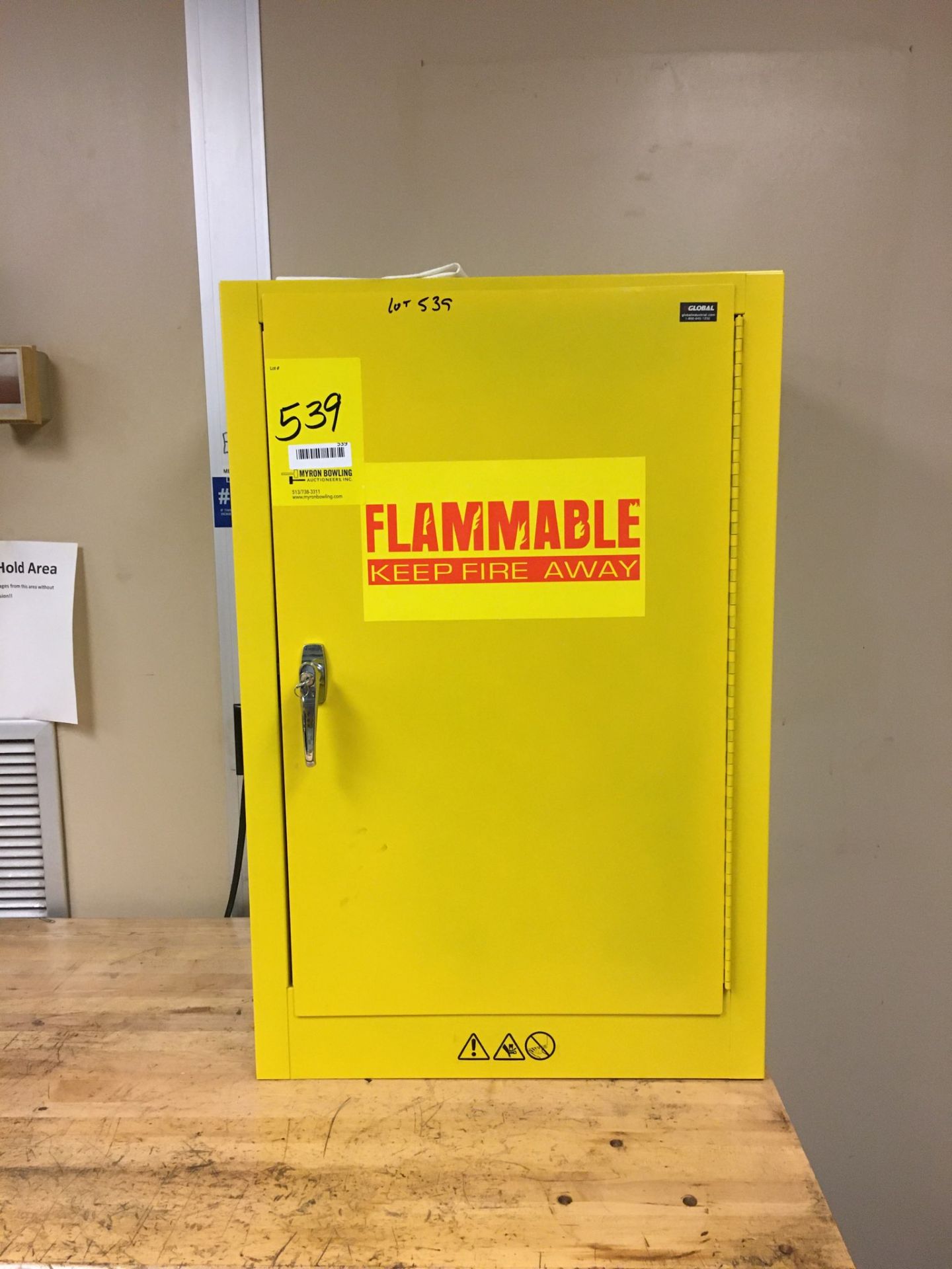 GLOBAL FLAMMABLES STORAGE CABINET