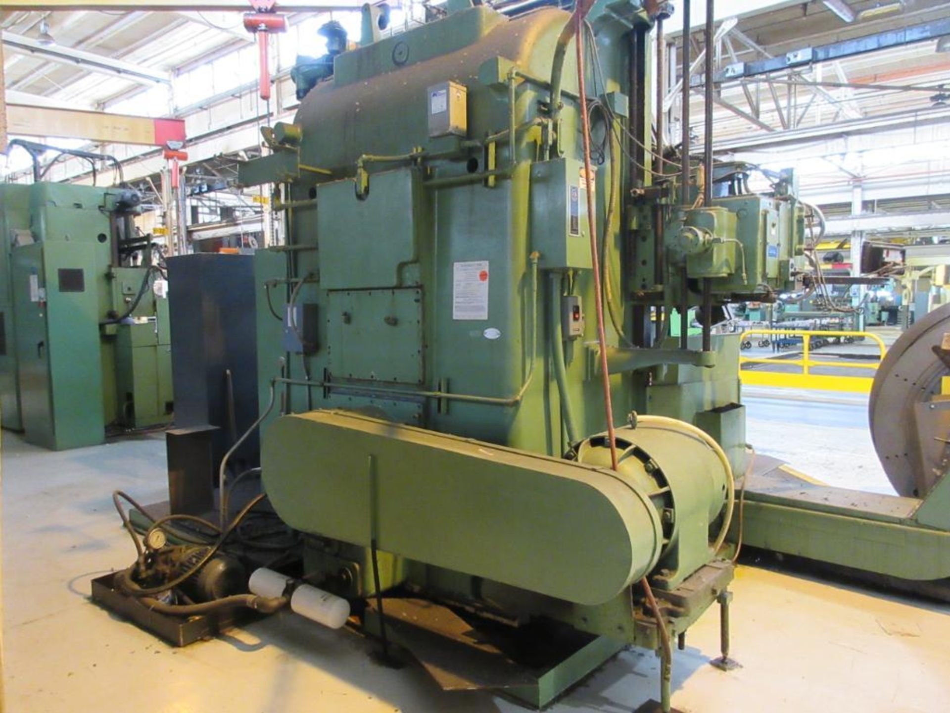 BULLARD CUTMASTER 64 IN. VERTICAL TURNING LATHE, 5-STATION AND SINGLE HEAD TURRET, DUAL ACU-RITE D. - Image 3 of 6