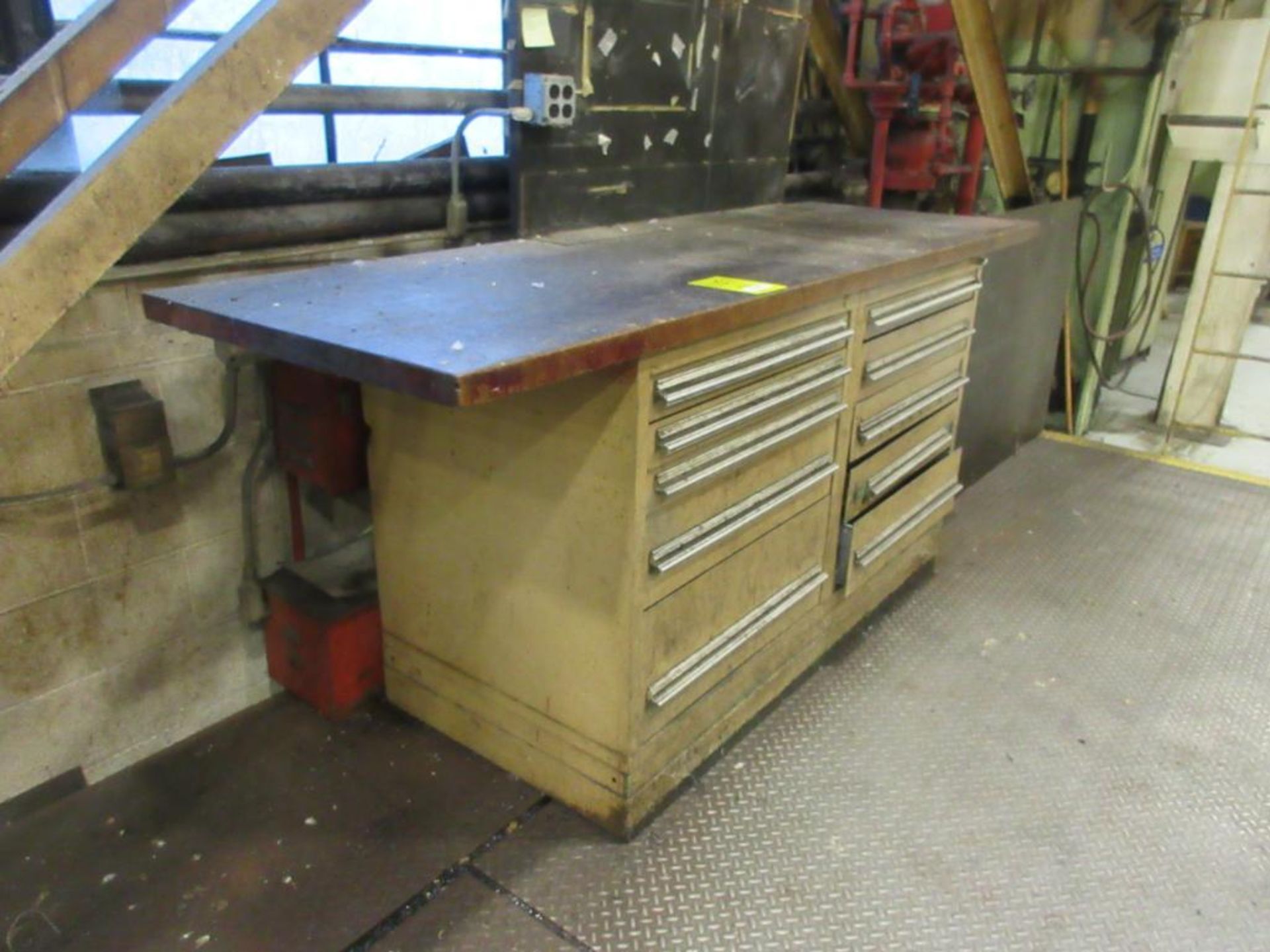 (2) VIDMAR CABINETS W/ LATHE TOOLING