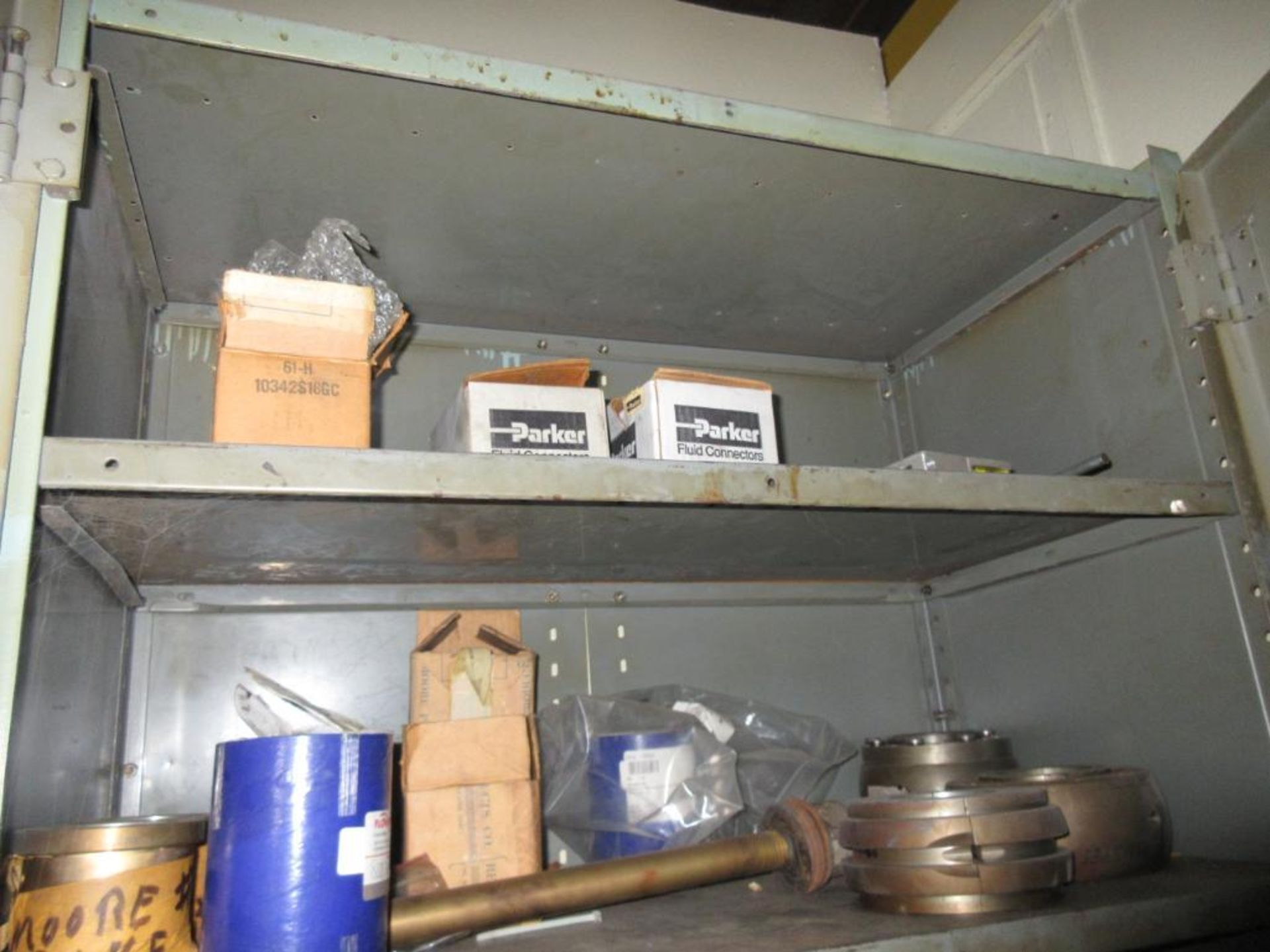 (3) CABINETS W/ ENERPAC PORTABLE JACKS, IMPACT SOCKETS, HYDRAULIC FITTINGS, MORE - Image 7 of 7