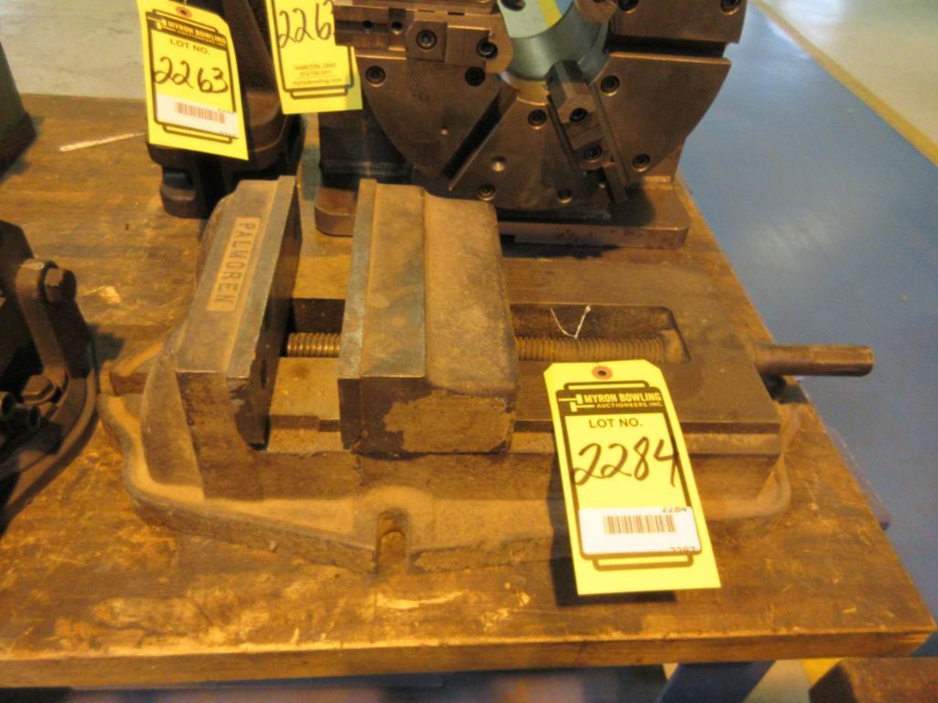 PALMGREN 8 IN. MACHINE VISE