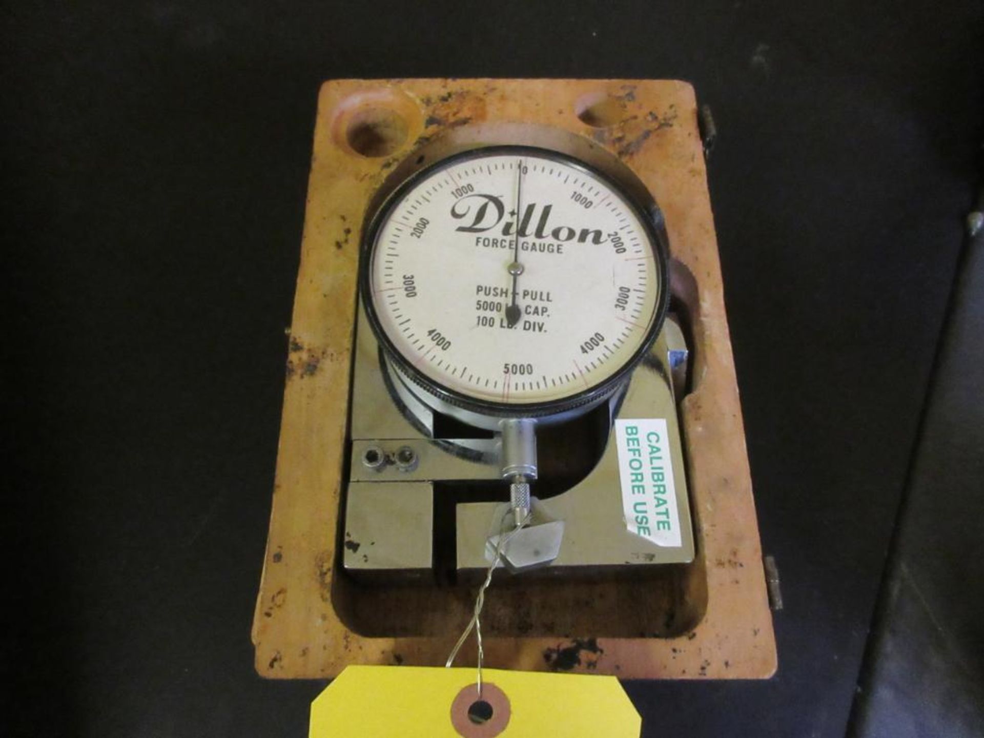 DILLON FORCE GAUGE 5,000 L. CAP.