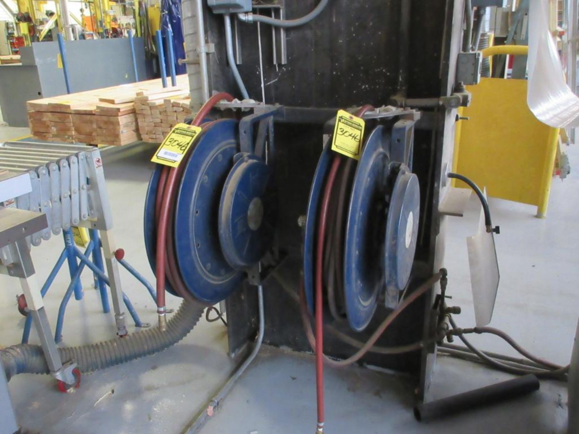 (2) HOSE REELS