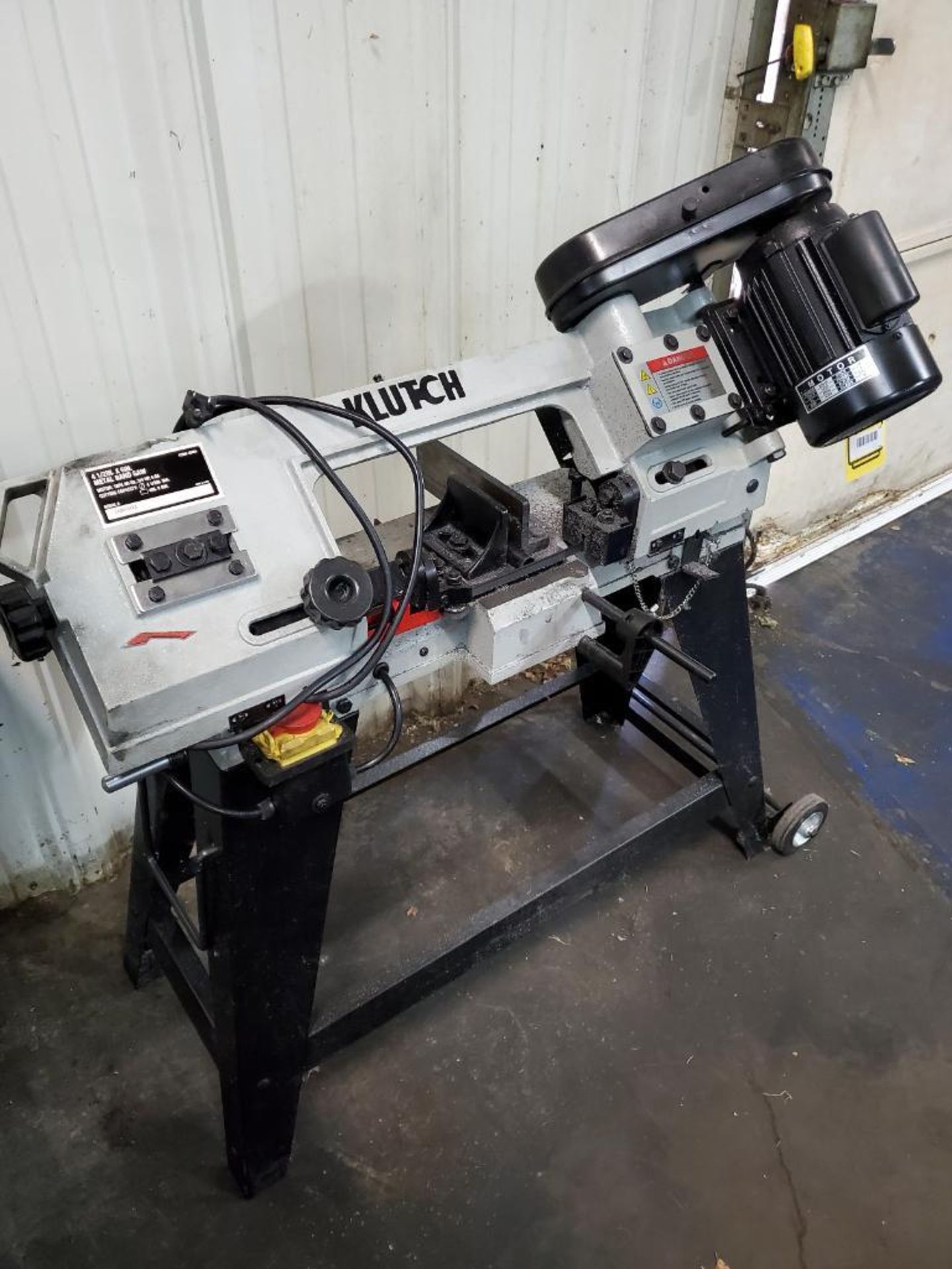 KLUTCH 4-1/2'' X 6'' BAND SAW, 4 1/2'' ROUND CAPACITY, 3/4-HP, S/N 170915123 - Image 3 of 5