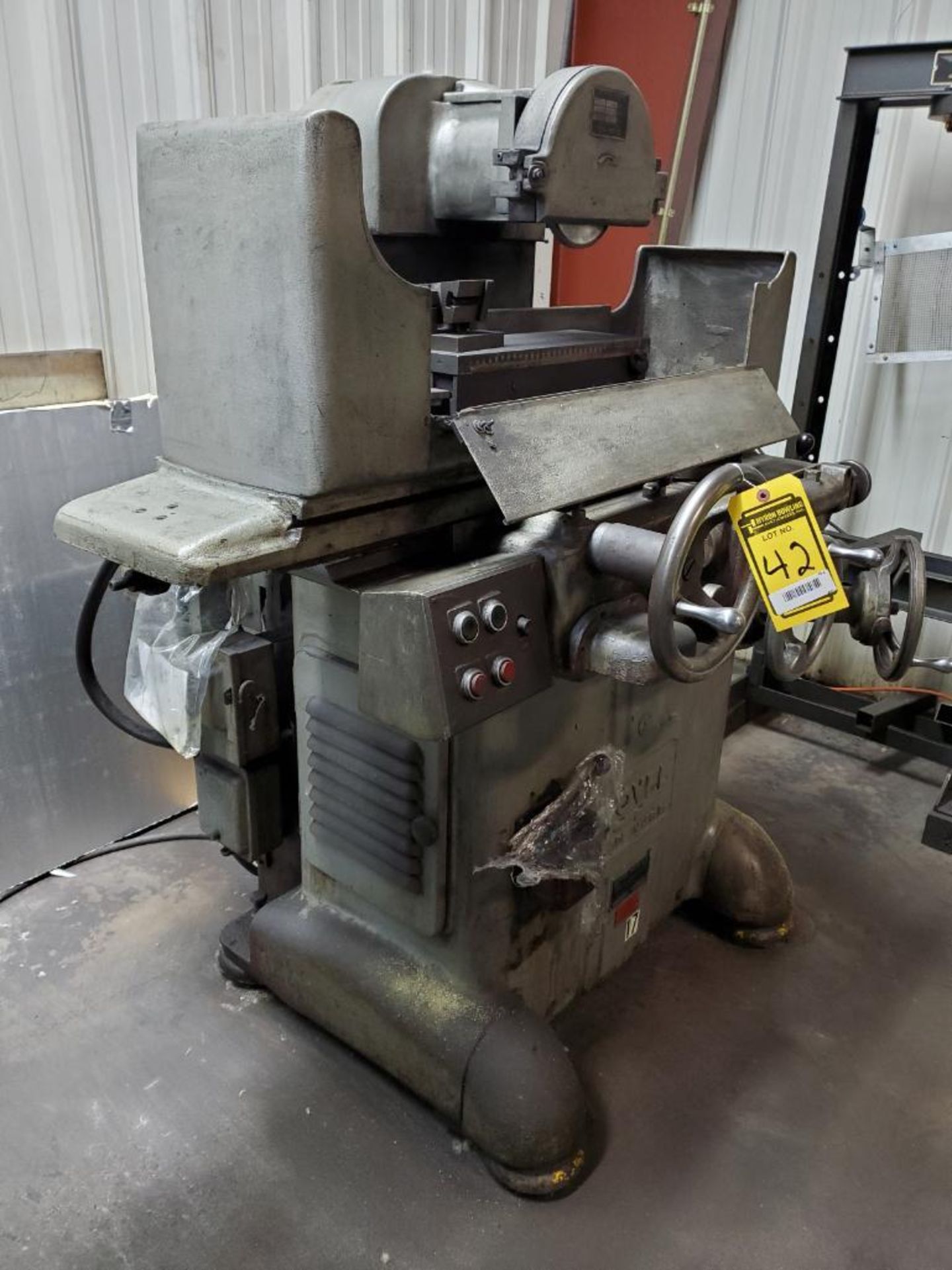 COVEL SURFACE GRINDER, STYLE 20, S/N 20/411 - Image 3 of 11