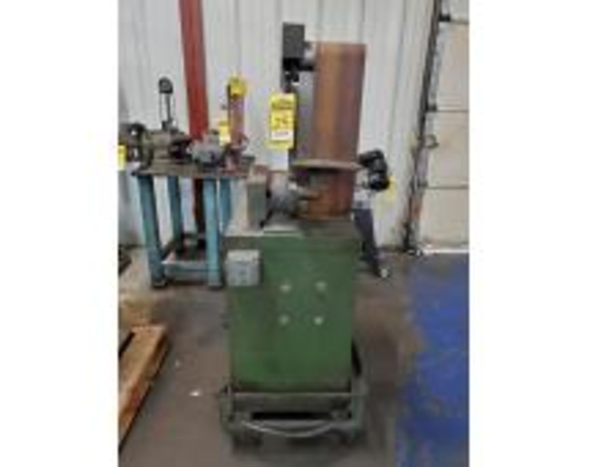 WALLS 6'' BELT SANDER ON CABINET CART, MODEL HV48-6