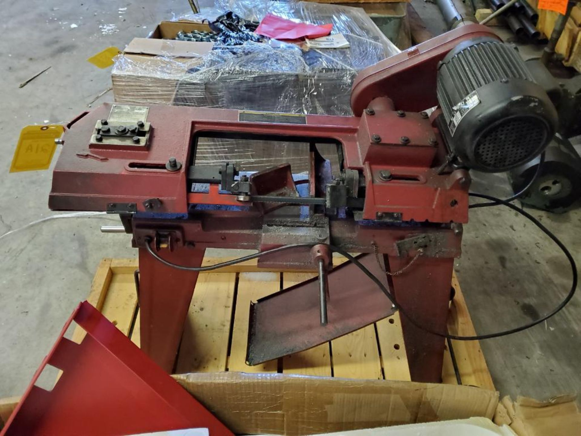 CENTRAL MACHINERY HORIZONTAL/VERTICAL BAND SAW, 1 HP, 120V, S/N 4812-35845-21261