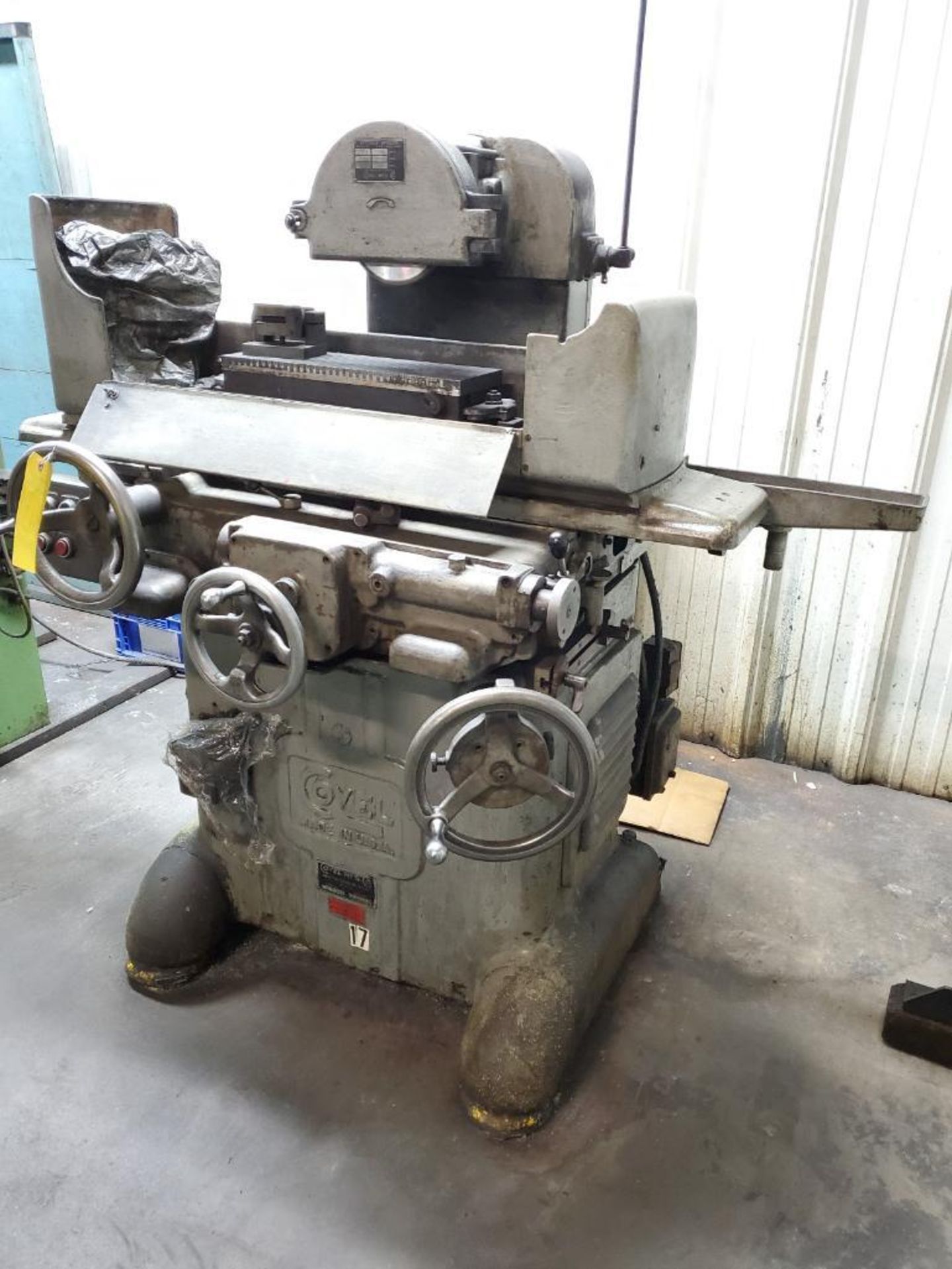 COVEL SURFACE GRINDER, STYLE 20, S/N 20/411 - Image 2 of 11