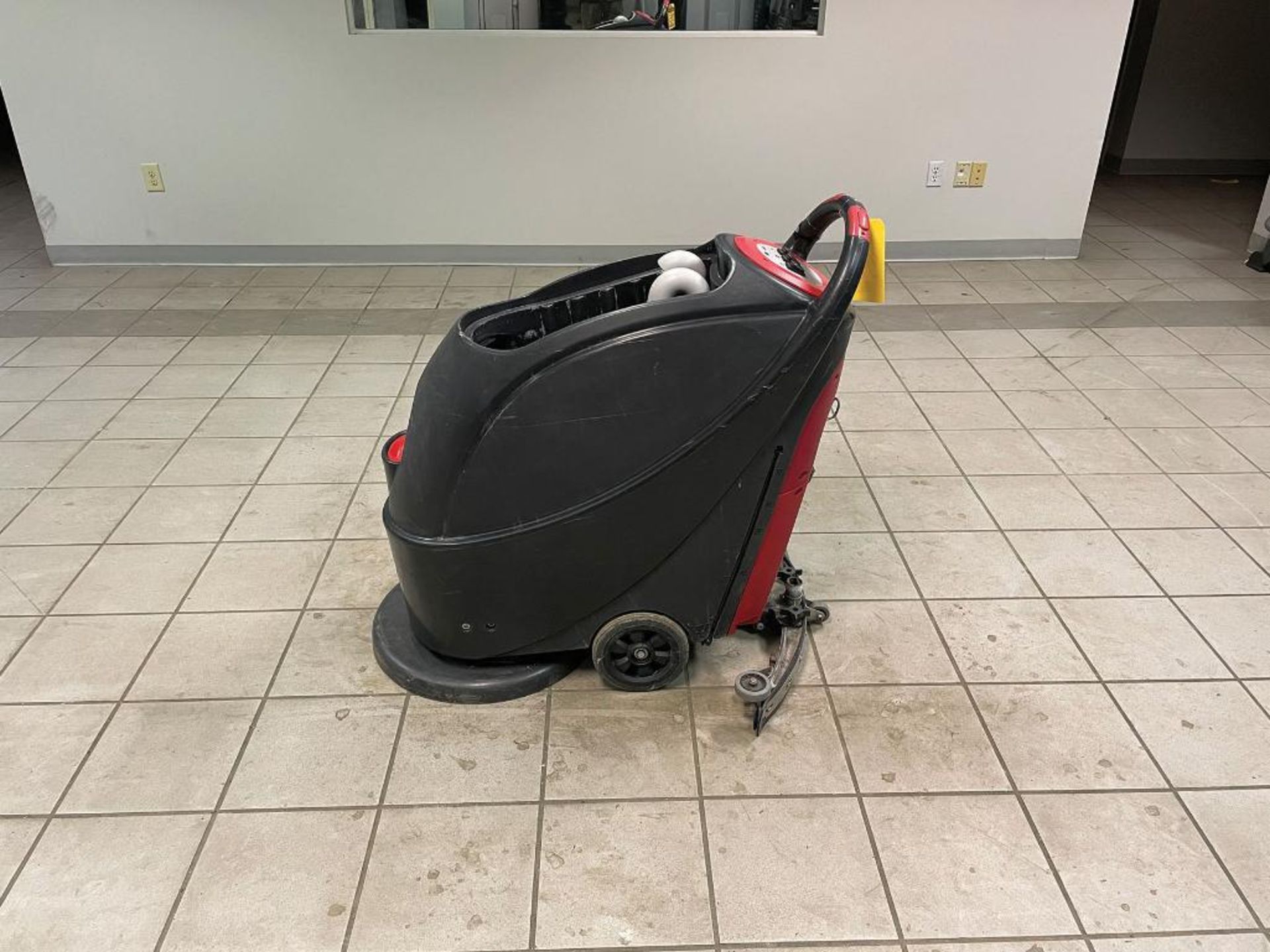 2015 VIPER WALK-BEHIND FLOOR SCRUBBER, MODEL: AS510B-US, S/N: US-010033/15/E, 24-VOLT, NO BATTERIES