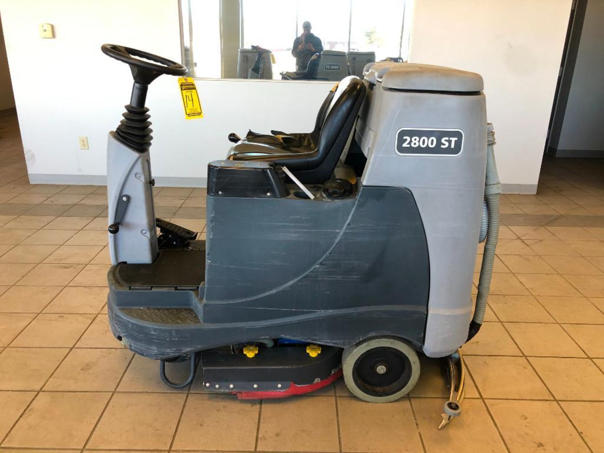 ADVANCE FLOOR SCRUBBER, MODEL: ADVENGER 2800 ST, S/N: 3000178230, 24-VOLT, WEIGHT: 1,451-LBS.