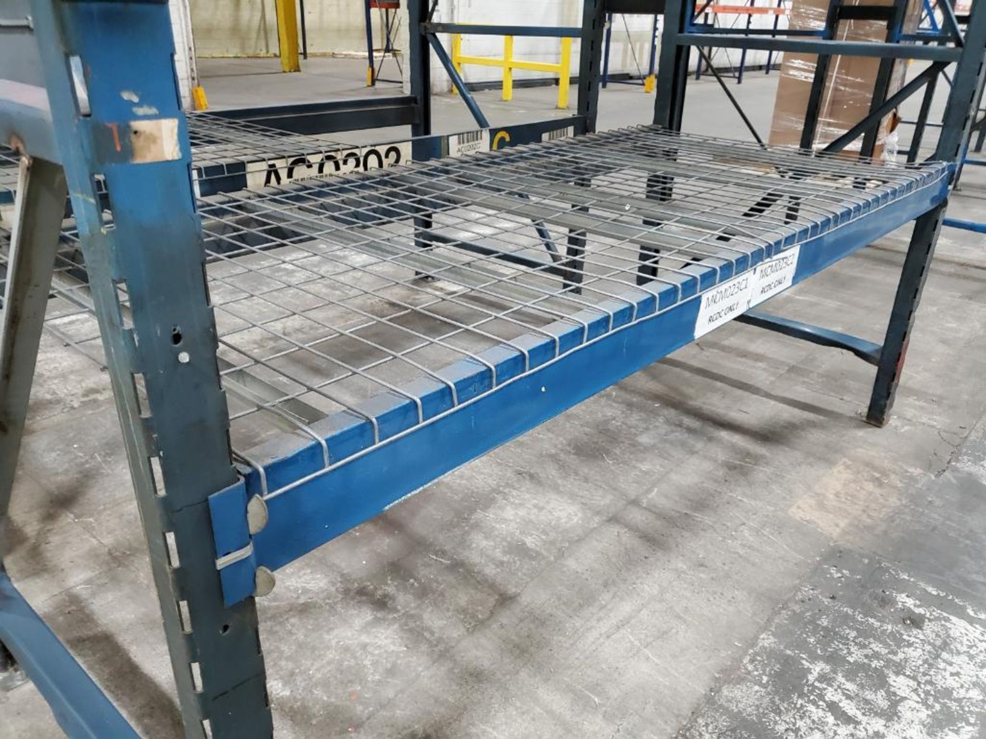 (18X) BAYS OF 20' X 42'' RIDG-U RAK SLOT/CLIP LOCK PALLET RACKING, 20' X 42'' UPRIGHTS, 12' X 5'' - Image 2 of 6