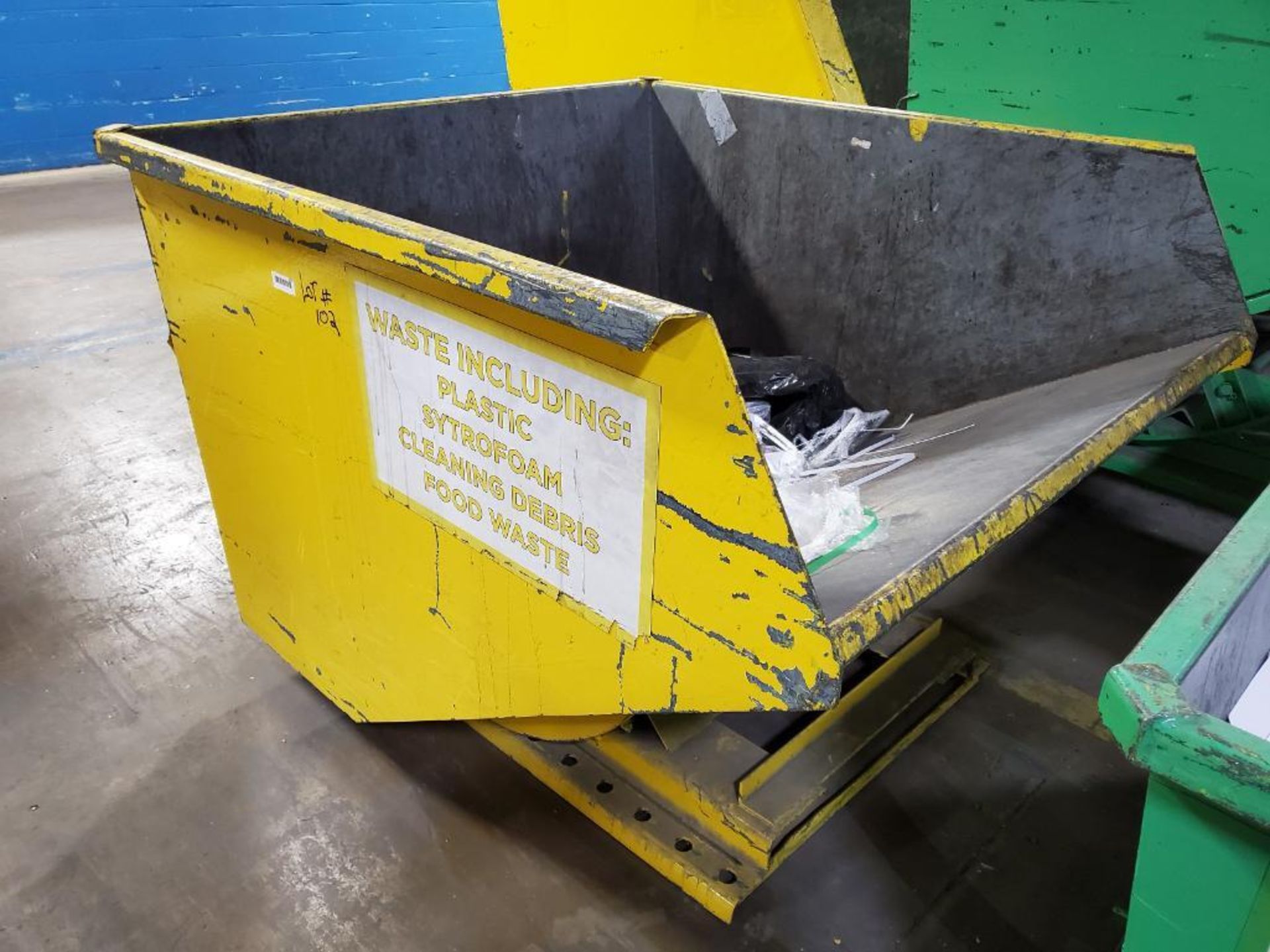 2 CU. YD. SELF-DUMPING TRIP HOPPER