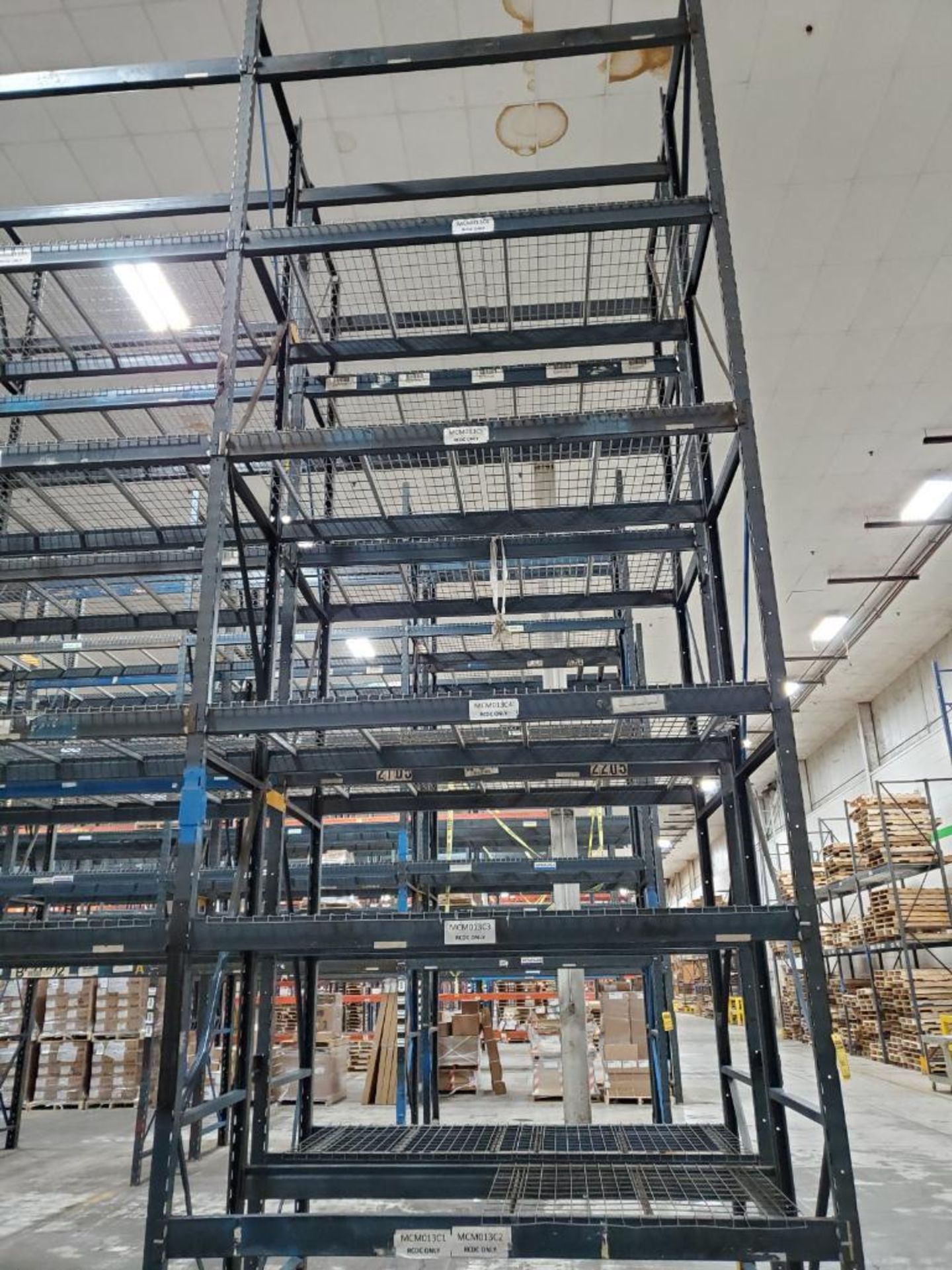 (18X) BAYS OF 20' X 42'' RIDG-U RAK SLOT/CLIP LOCK PALLET RACKING, 20' X 42'' UPRIGHTS, 12' X 5'' - Image 5 of 6