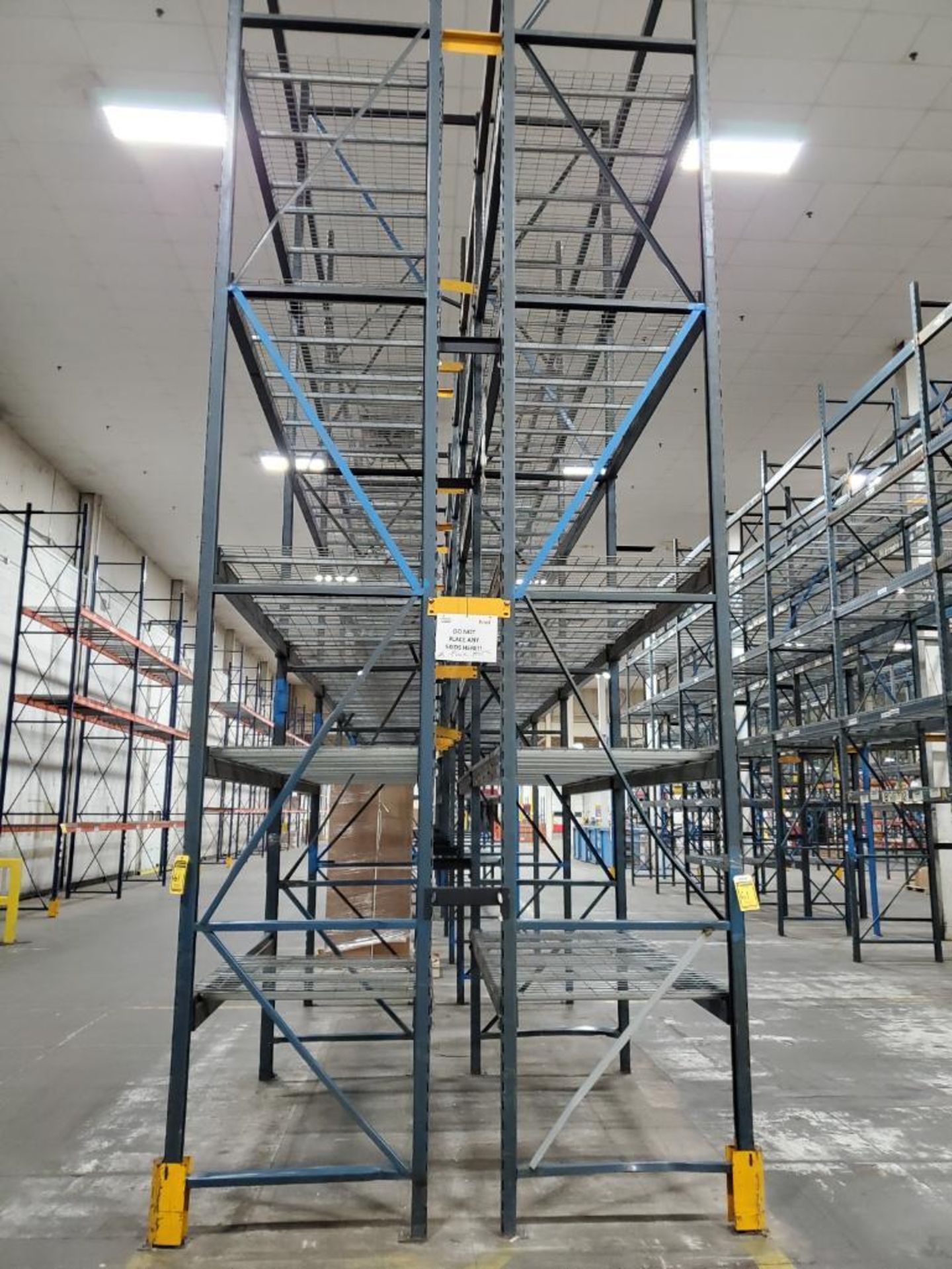 (18X) BAYS OF 20' X 42'' RIDG-U RAK SLOT/CLIP LOCK PALLET RACKING, 20' X 42'' UPRIGHTS, 12' X 5'' - Image 6 of 6