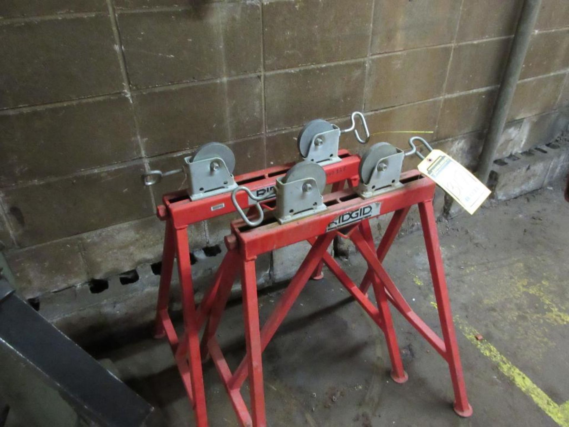 (2) RIDGID PIPE STANDS