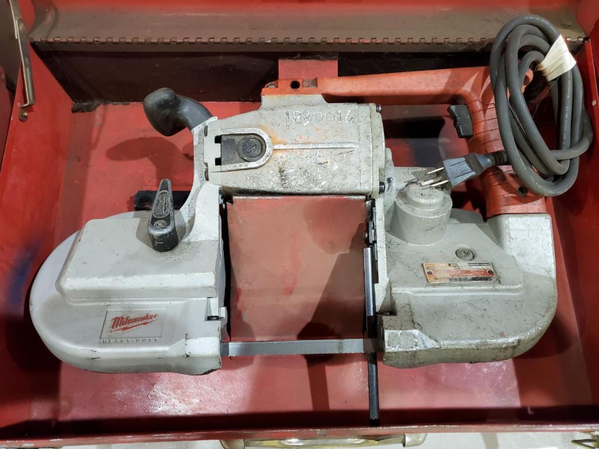 (2) MILWAUKEE DEEP CUT BAND SAWS, 110 V. - Image 8 of 10