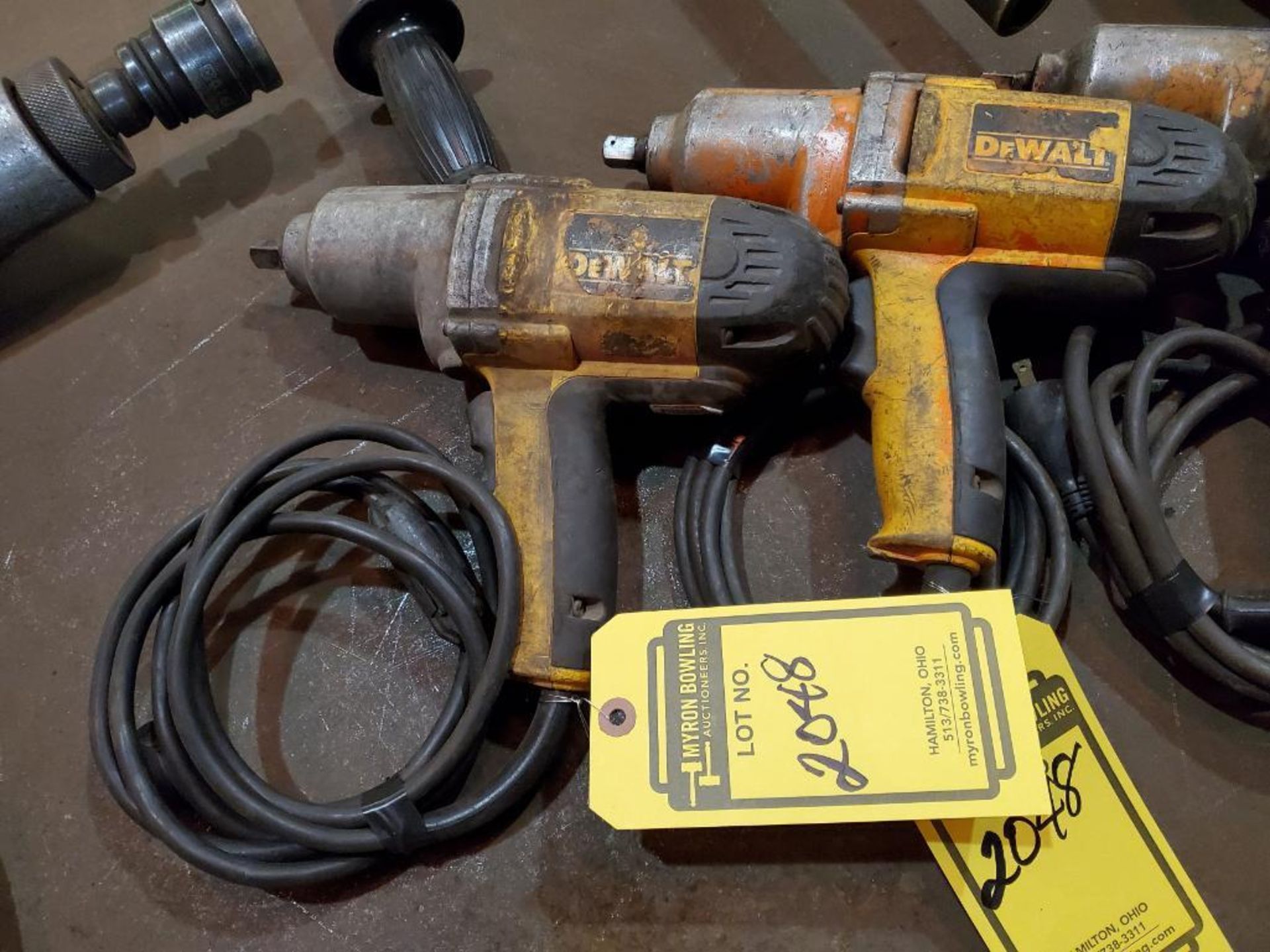 (7) DEWALT 1/2'' DRIVE IMPACTS, 120 V. - Image 9 of 10