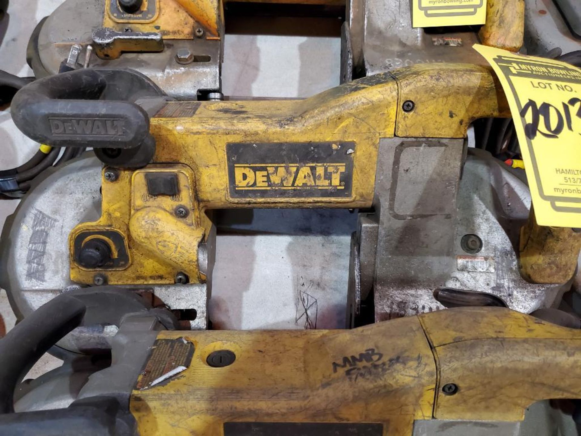 (3) DEWALT DEEP CUT BAND SAWS - Image 7 of 10