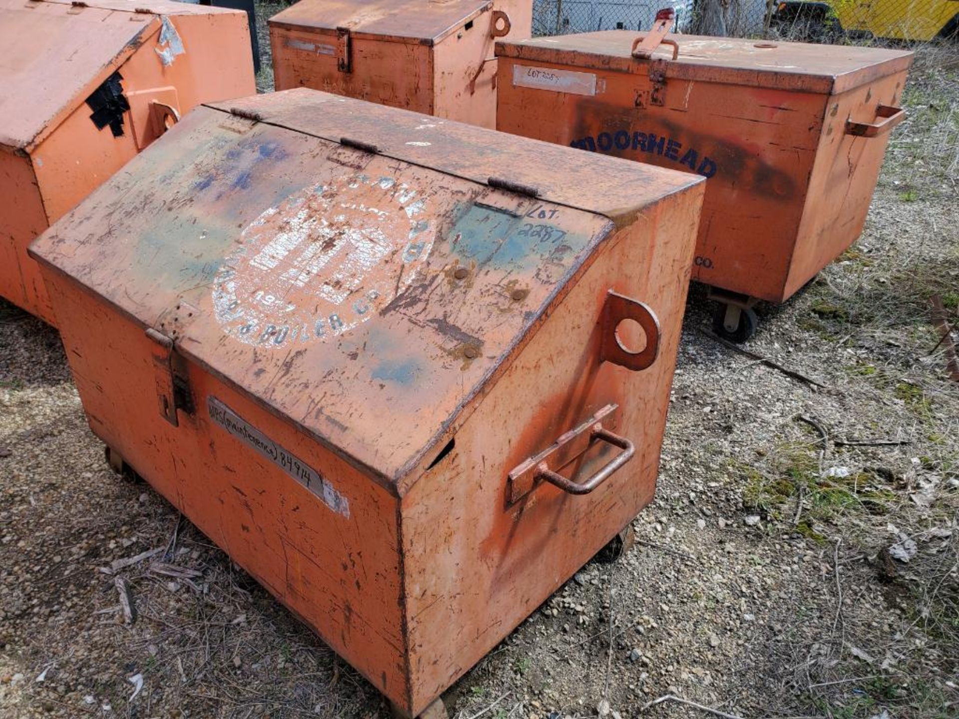 (9) JOB SITE TOOL BOXES - Image 5 of 5