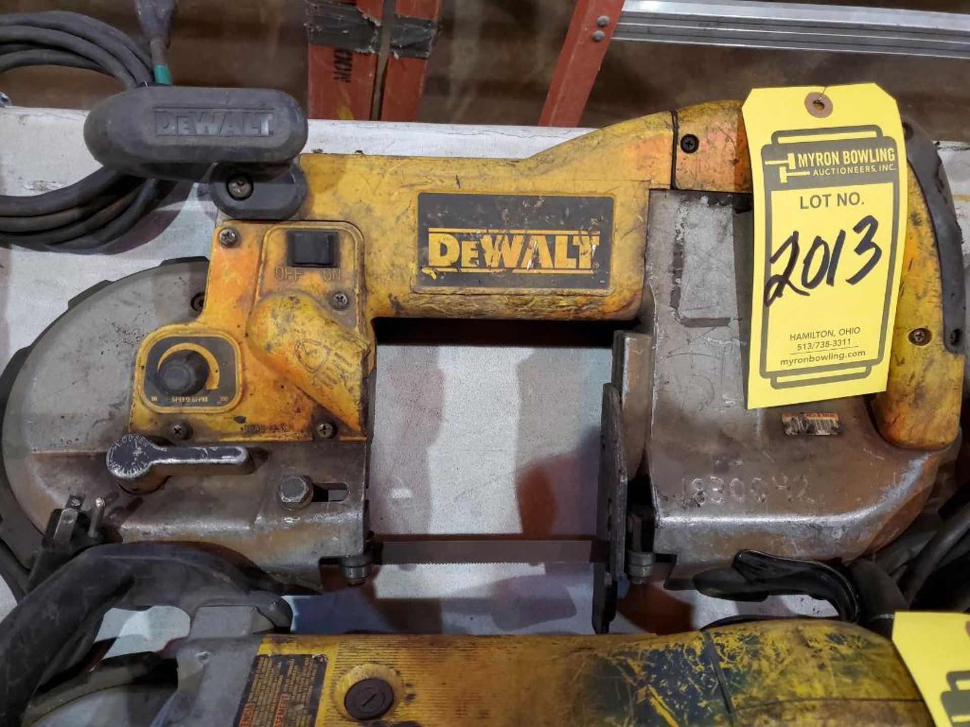 (3) DEWALT DEEP CUT BAND SAWS - Image 10 of 10