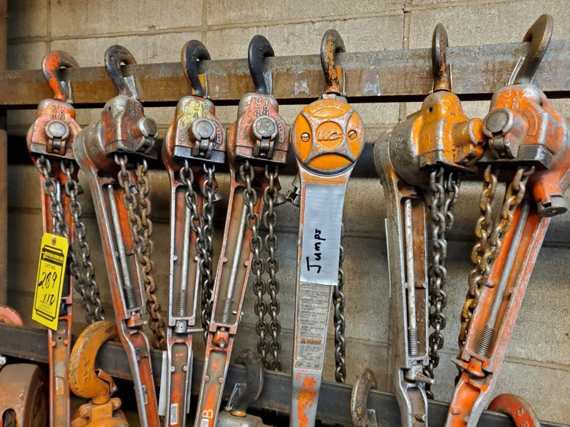 (10) CHAIN HOIST UP TO 3/4 TON - Image 3 of 4