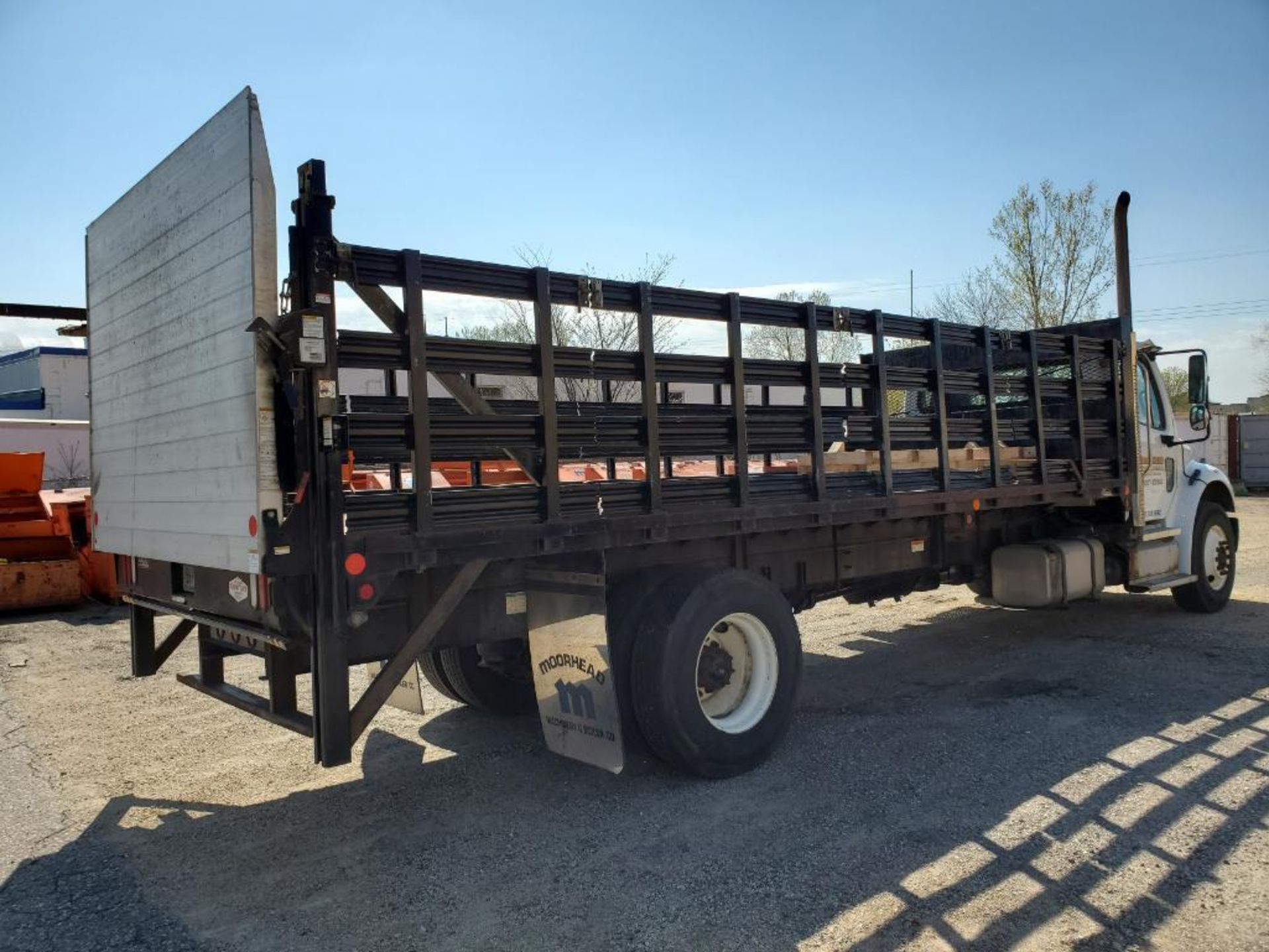 NOVEMBER 2012 FREIGHTLINER BUSINESS CLASS M2 STAKE BED TRUCK, 88,207.9 MILES, VIN 1FVACXDT5CDBL6833 - Image 11 of 20