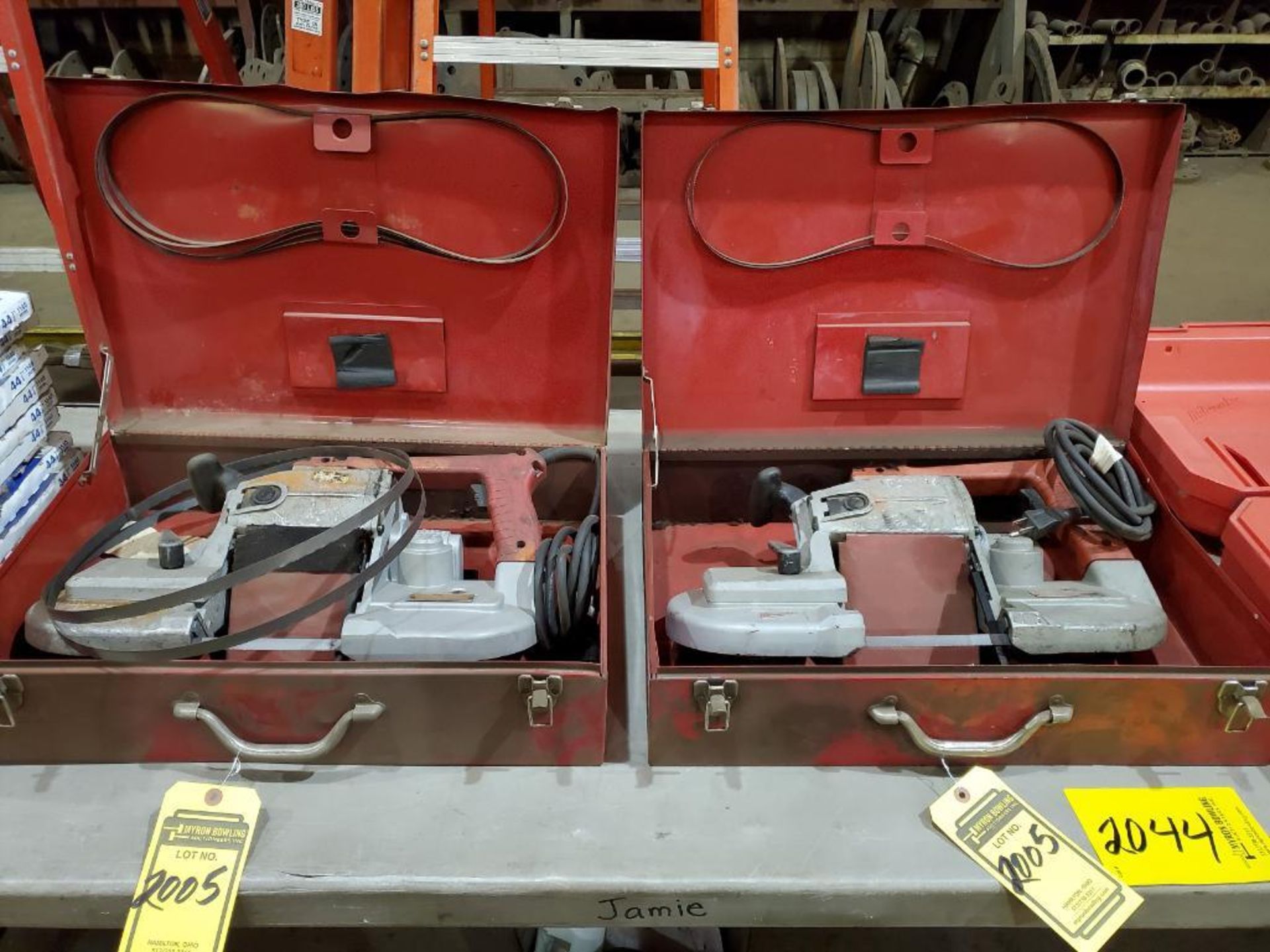 (2) MILWAUKEE DEEP CUT BAND SAWS, 110 V. - Image 6 of 10