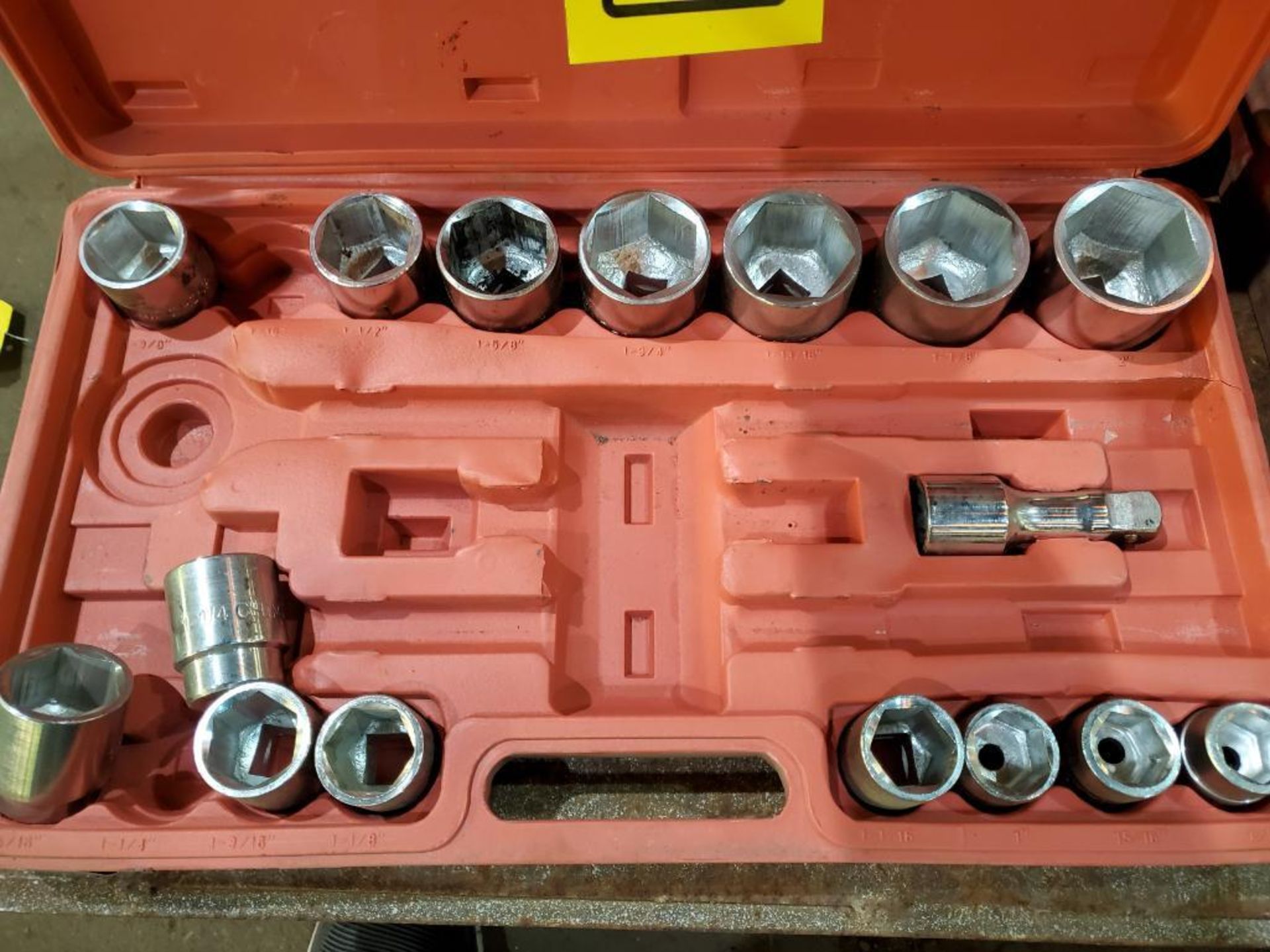 (6) ASSORTED 1/2''-1'' DRIVE IMPACT SOCKET SETS WITH CART - Image 9 of 10