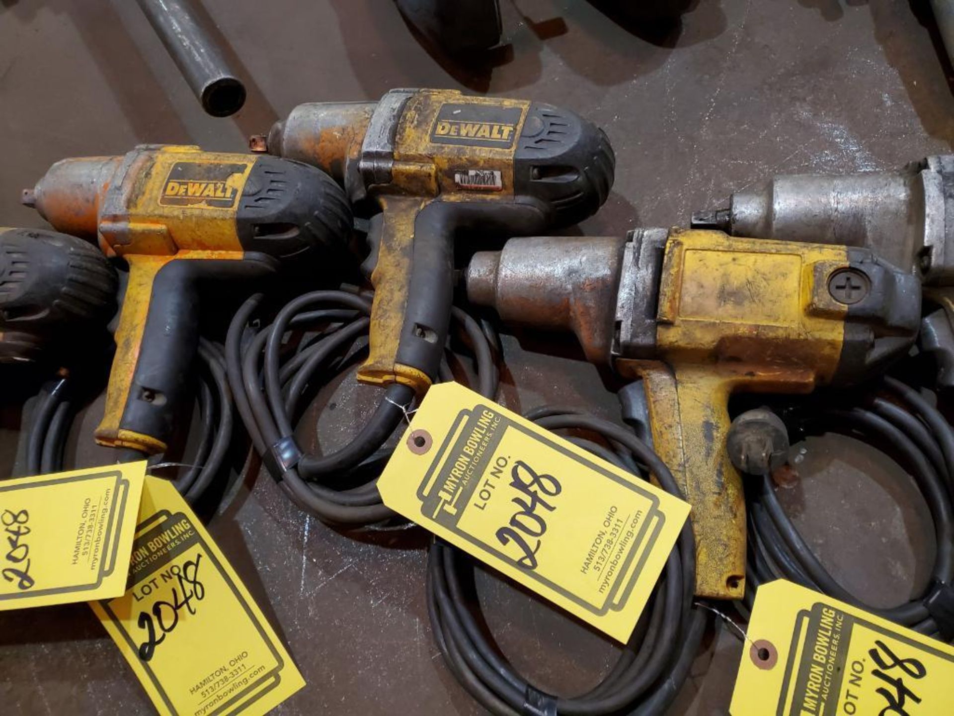 (7) DEWALT 1/2'' DRIVE IMPACTS, 120 V. - Image 7 of 10