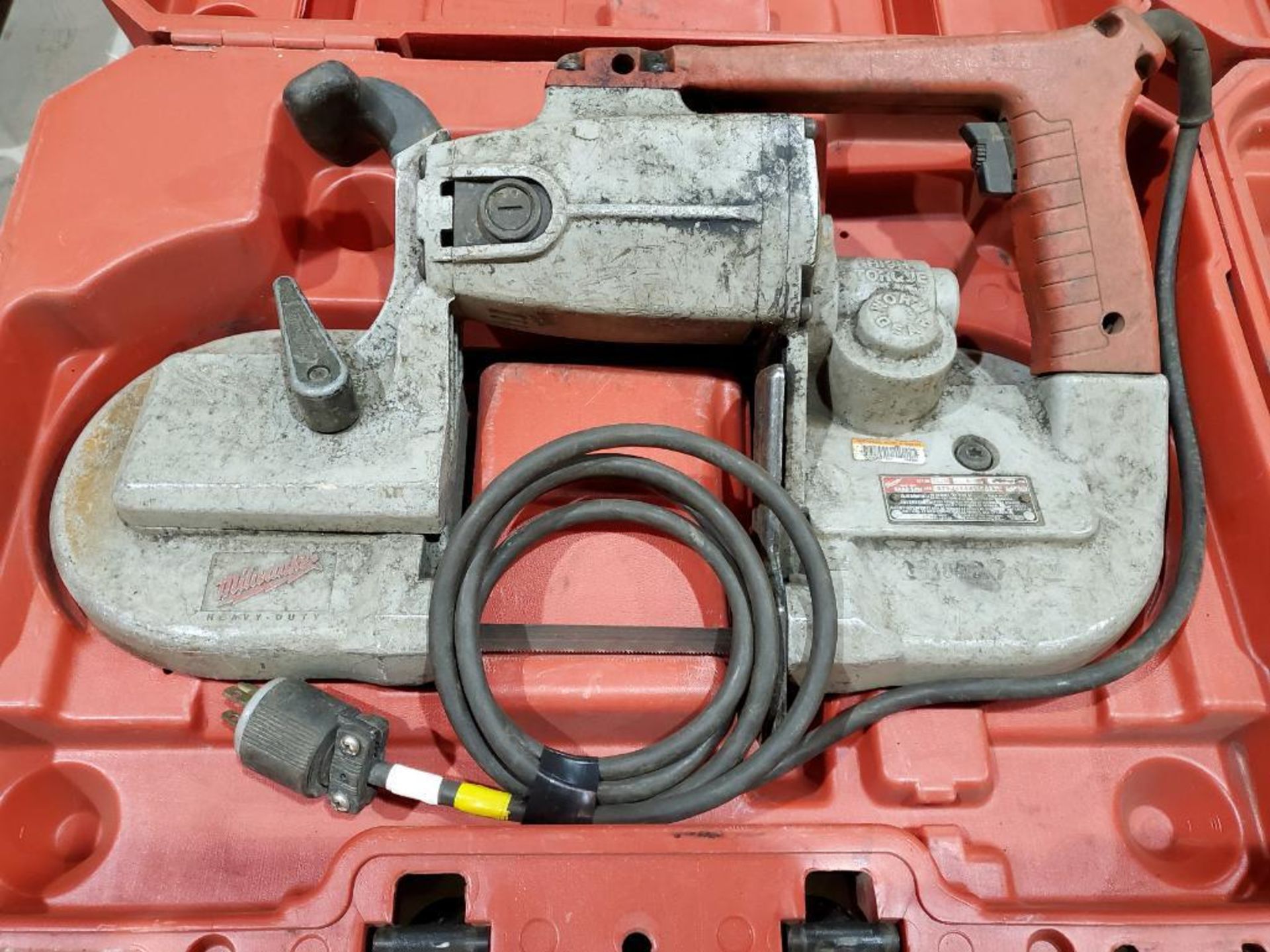 (2) MILWAUKEE DEEP CUT BAND SAWS, MODEL 6230, 110 V. - Image 3 of 7