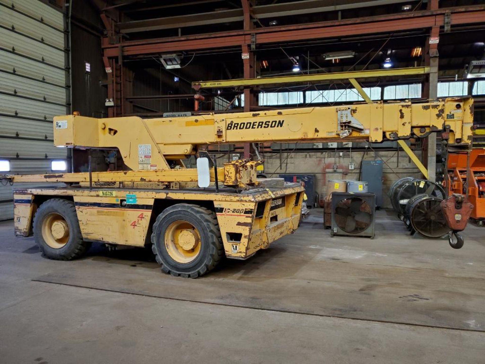 2000 BRODERSON IC-200-3 F CARRY DECK CRANE, 17,000 LB CAPACITY, DECK LOAD, 73’, 3- STAGE , 4,593 HOU - Image 7 of 21