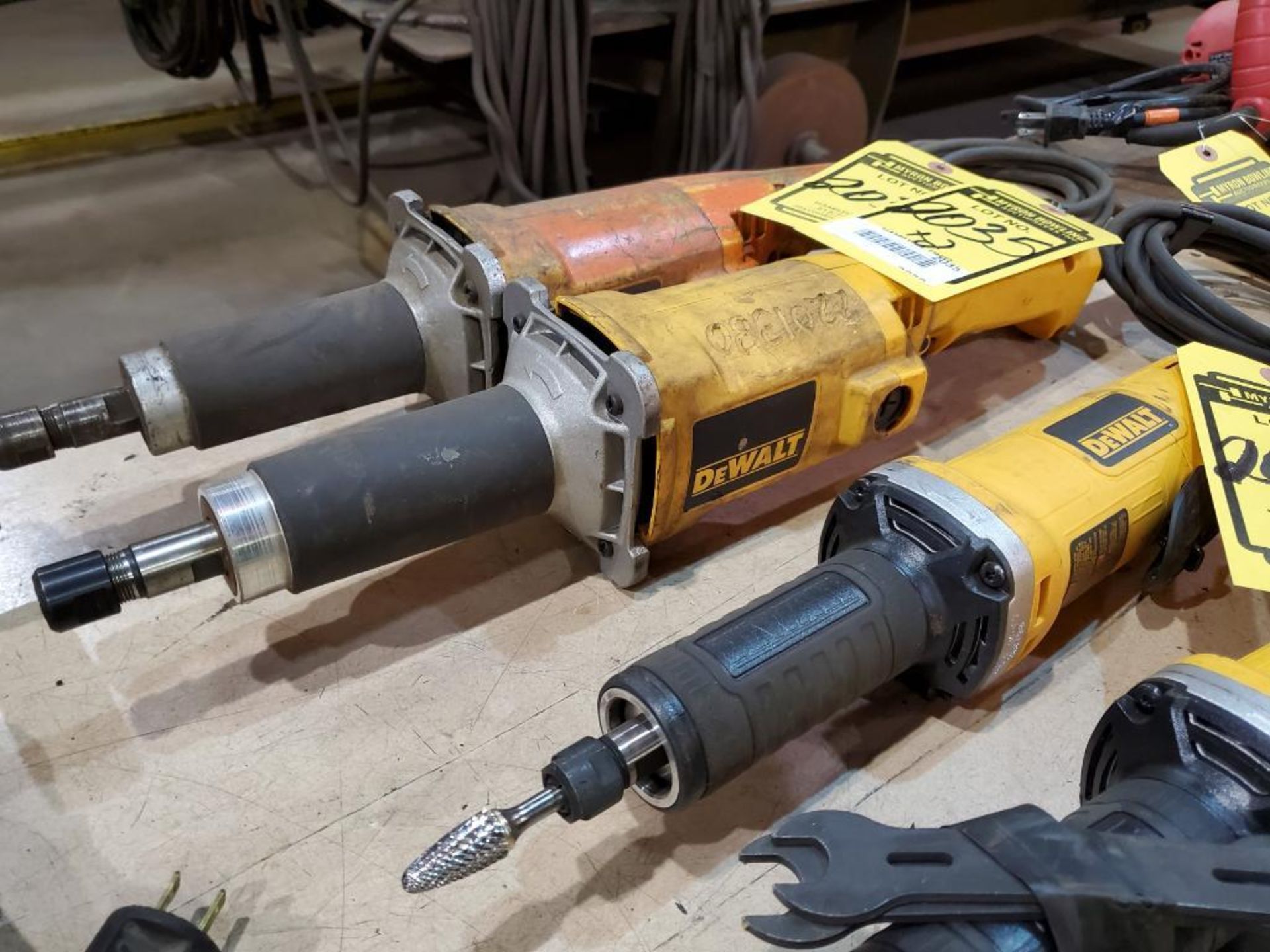 (4) 1 1/2'' DEWALT DIE, 110 V. - Image 8 of 8