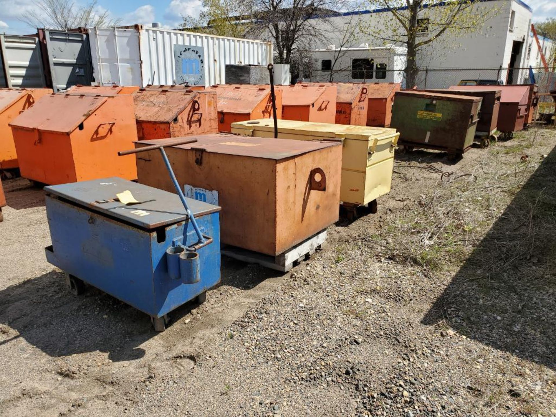 (7) JOB SITE TOOL BOXES