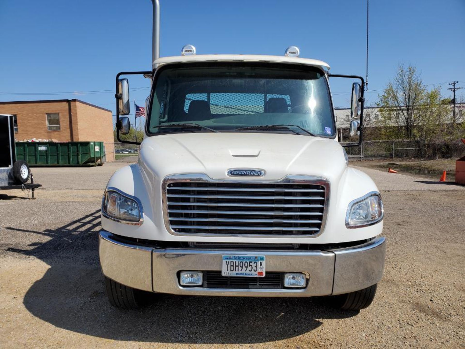 NOVEMBER 2012 FREIGHTLINER BUSINESS CLASS M2 STAKE BED TRUCK, 88,207.9 MILES, VIN 1FVACXDT5CDBL6833 - Image 9 of 20