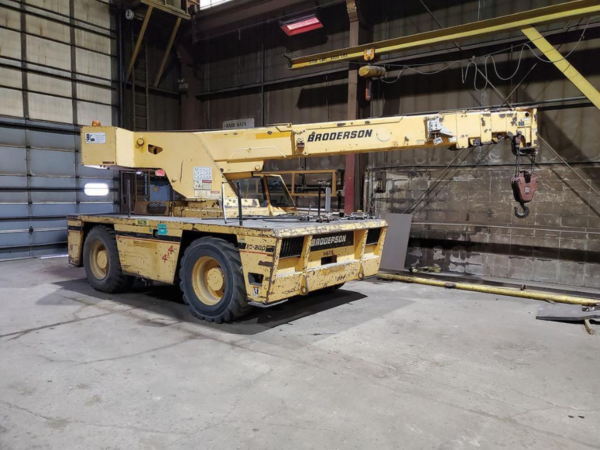 2000 BRODERSON IC-200-3 F CARRY DECK CRANE, 17,000 LB CAPACITY, DECK LOAD, 73’, 3- STAGE , 4,593 HOU - Image 3 of 21