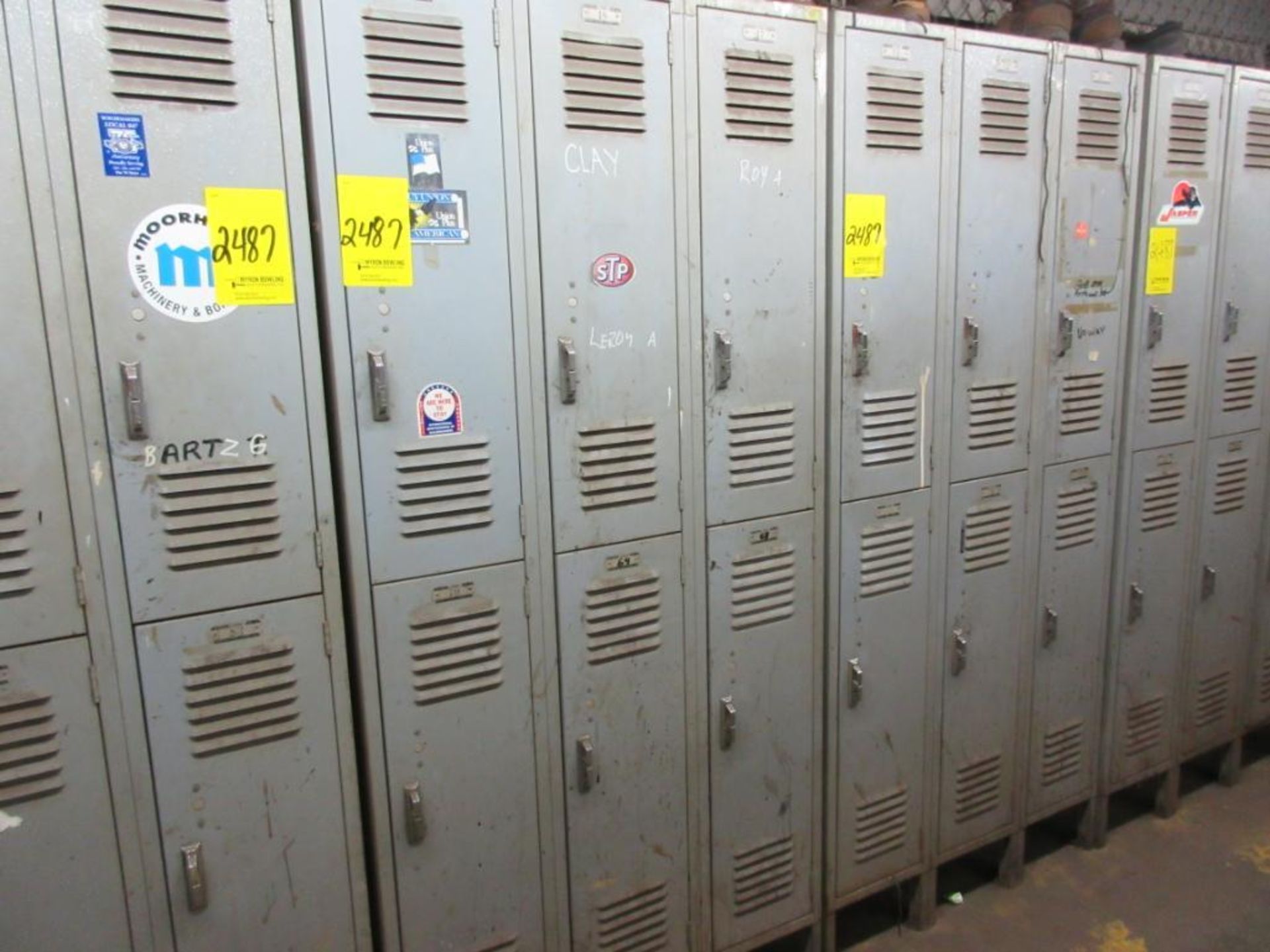 (6) SETS OF LOCKERS - (6) LOCKERS PER SET - Image 2 of 3