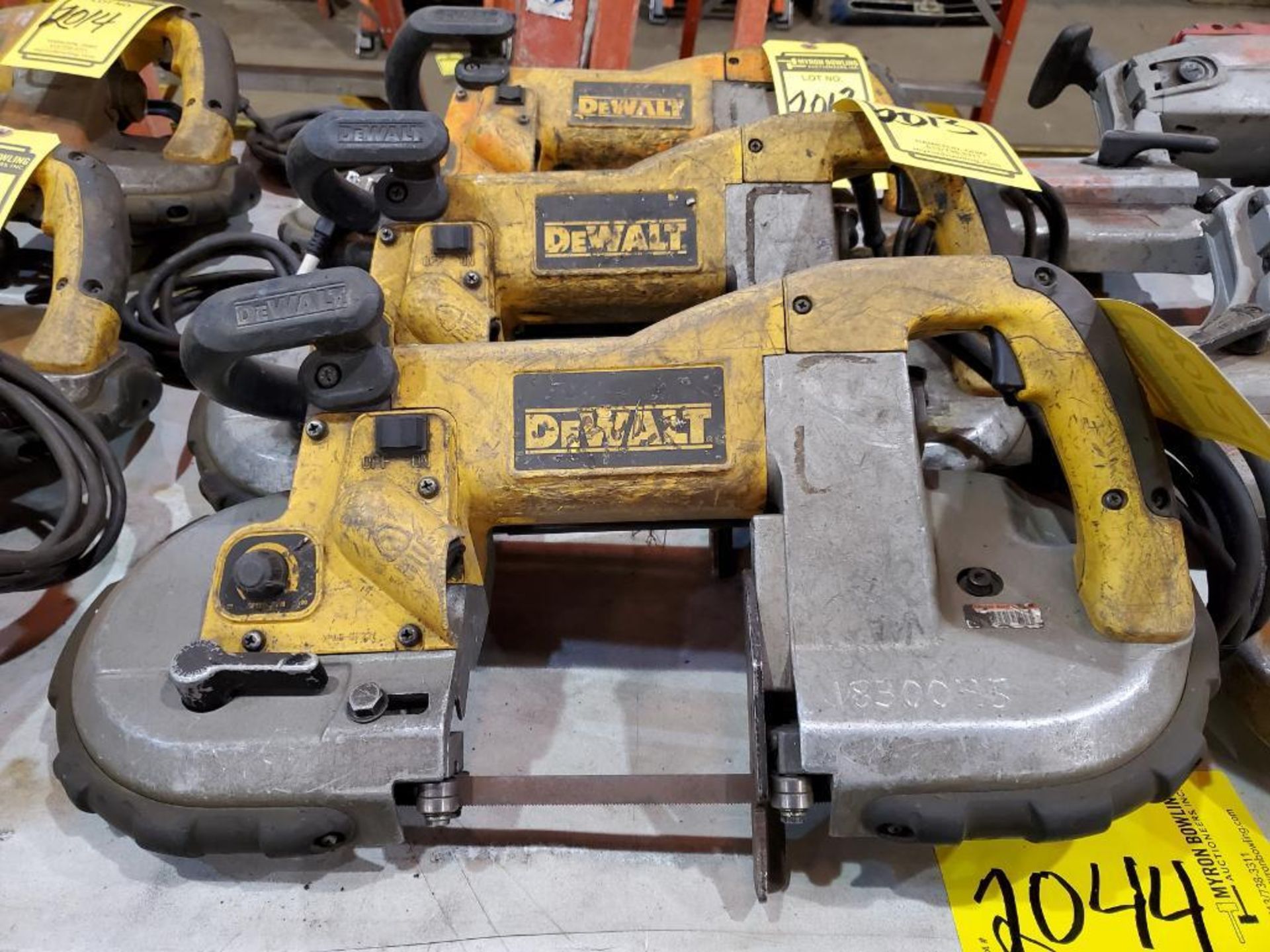 (3) DEWALT DEEP CUT BAND SAWS - Image 2 of 10