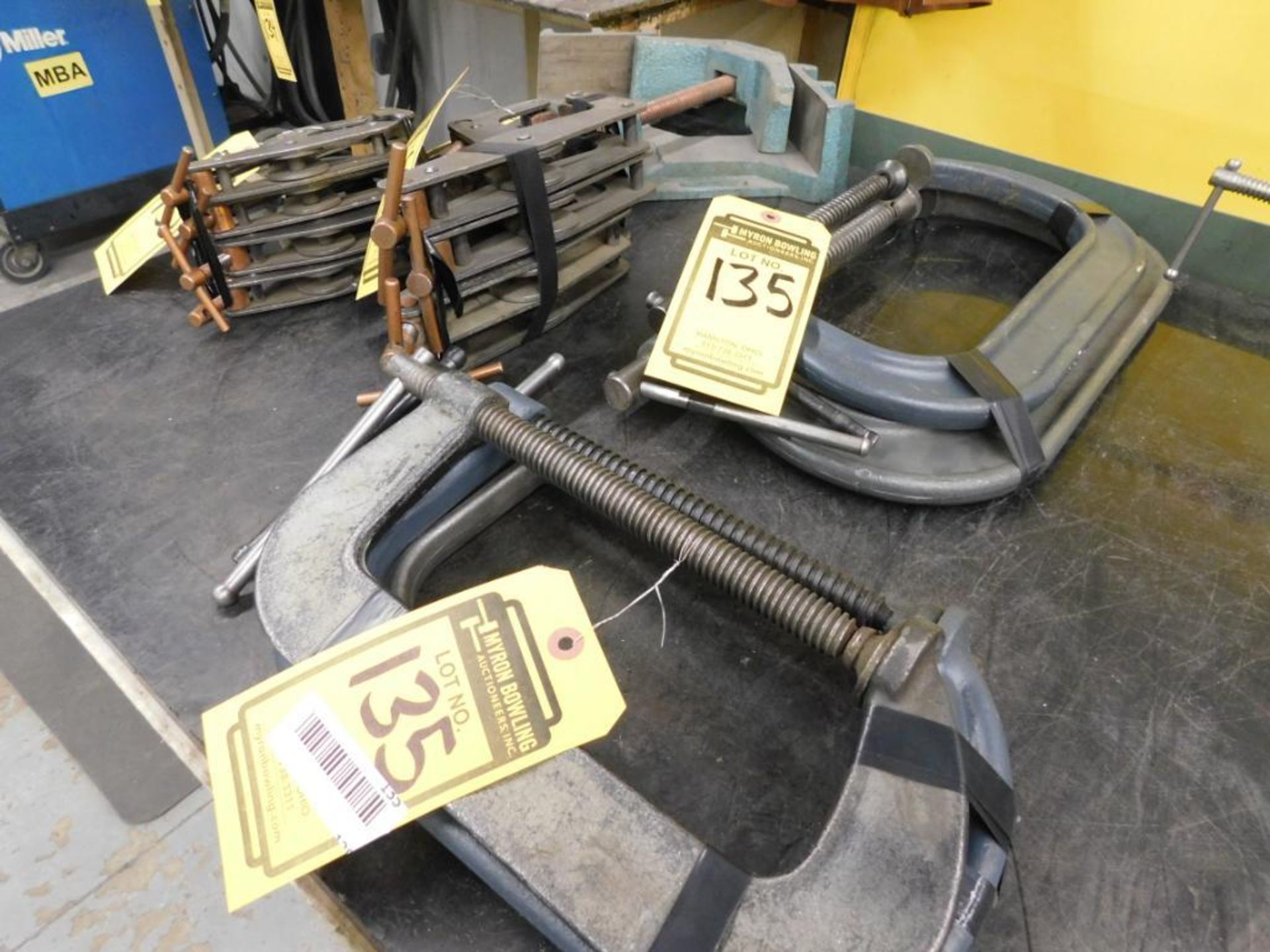 LOT OF ASSORTED SIZE WELDING & C CLAMPS - Image 2 of 3