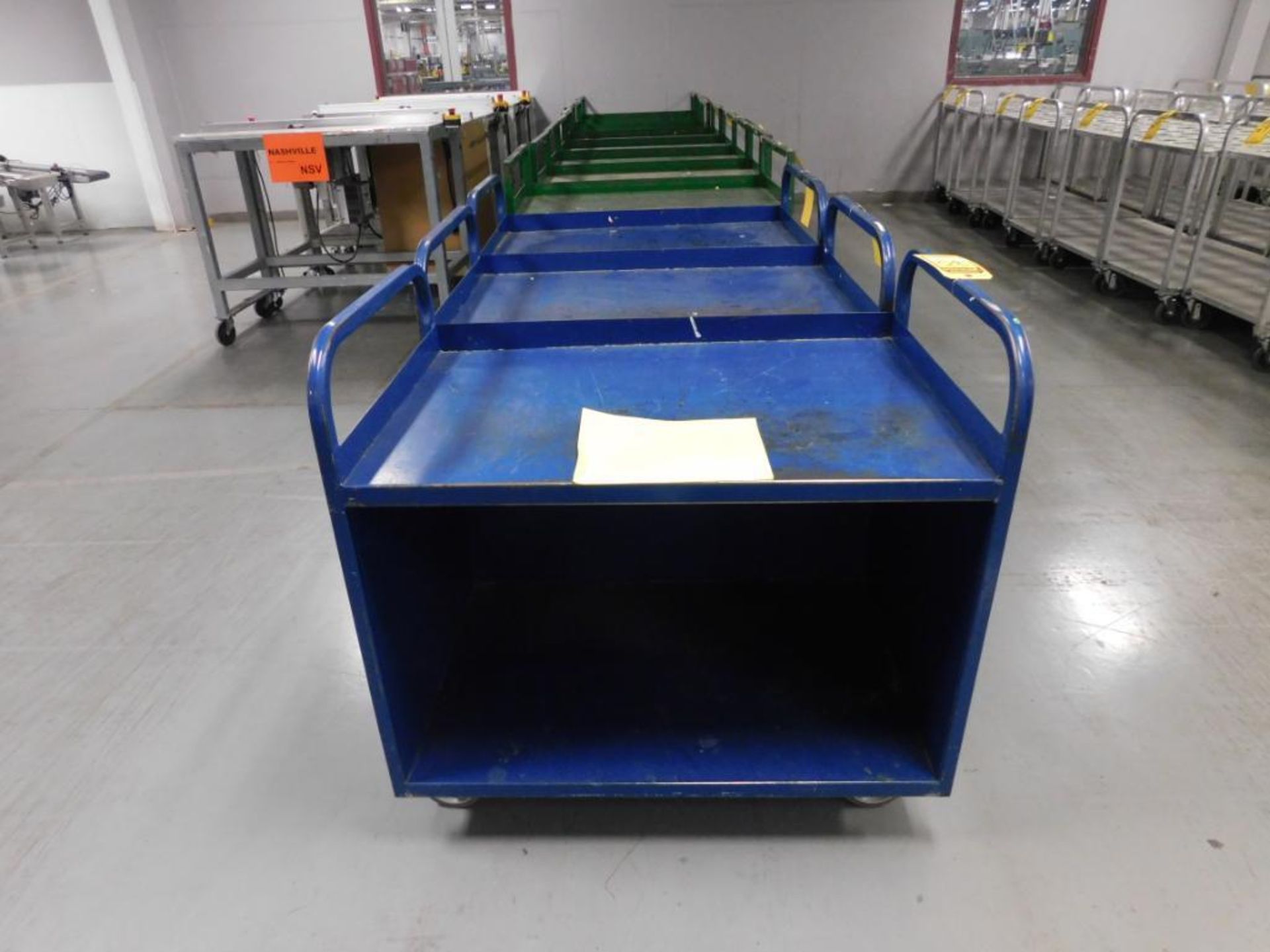 (11) 2-SHELF ROLLING SHOP CARTS, 24'' X 36'' - Image 2 of 2