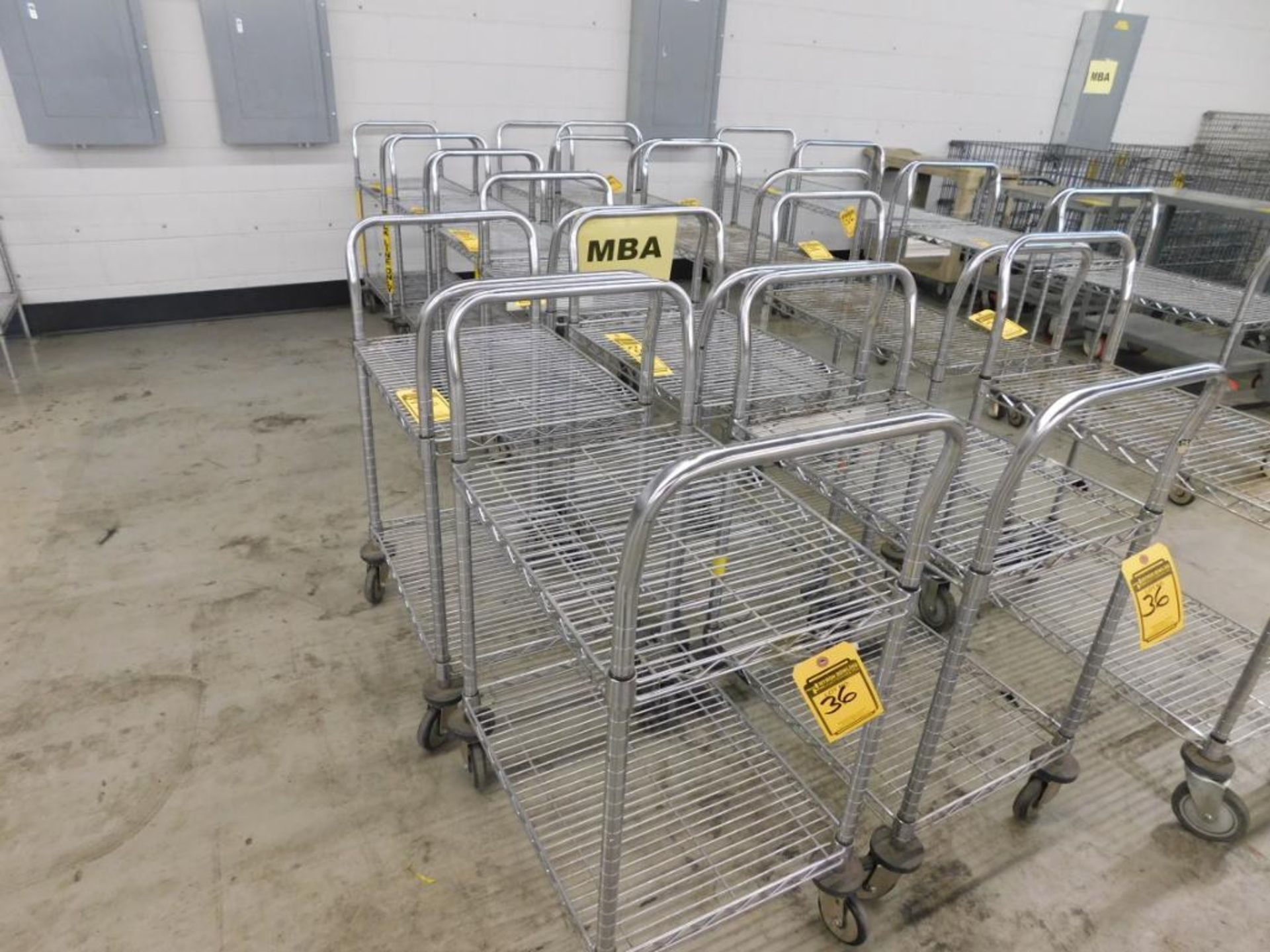 (17) ASSORTED SIZE METRO CARTS - Image 4 of 4