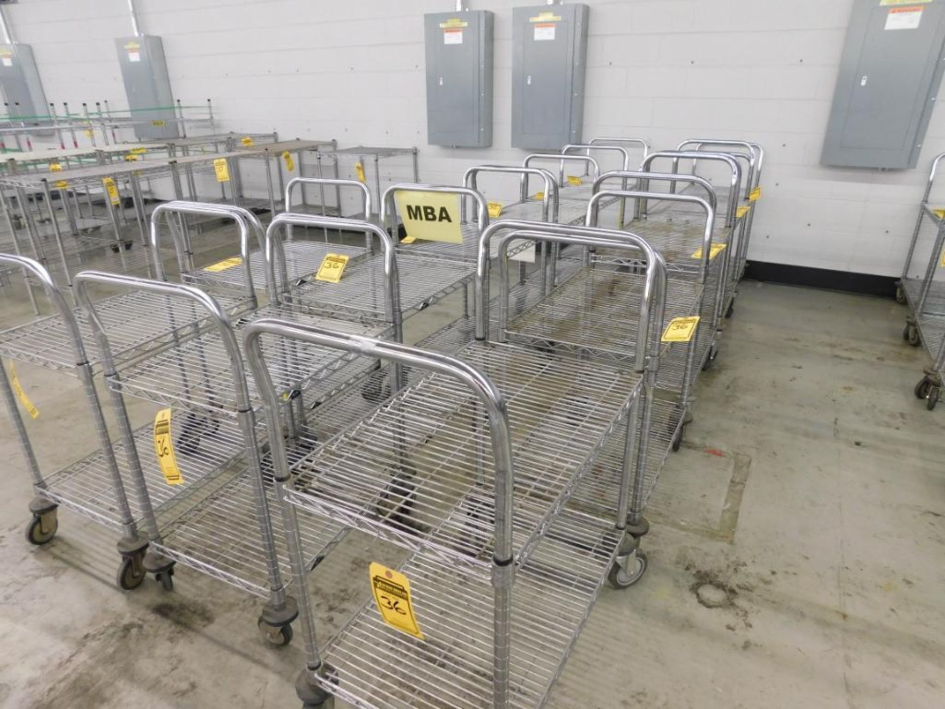 (17) ASSORTED SIZE METRO CARTS - Image 3 of 4