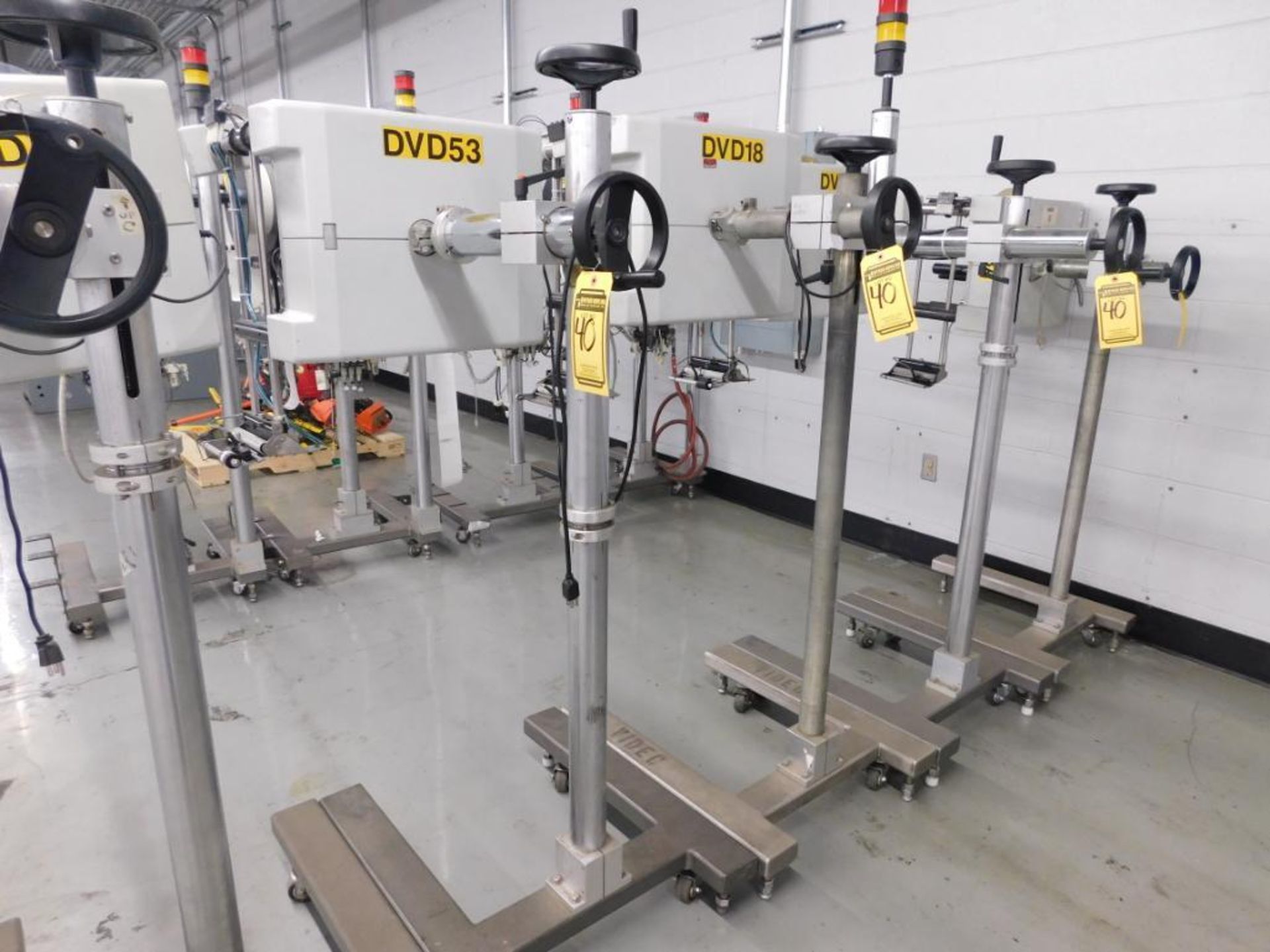 (5) ICG LABELERS, TYPE ALS330R, 240/220/110 V.